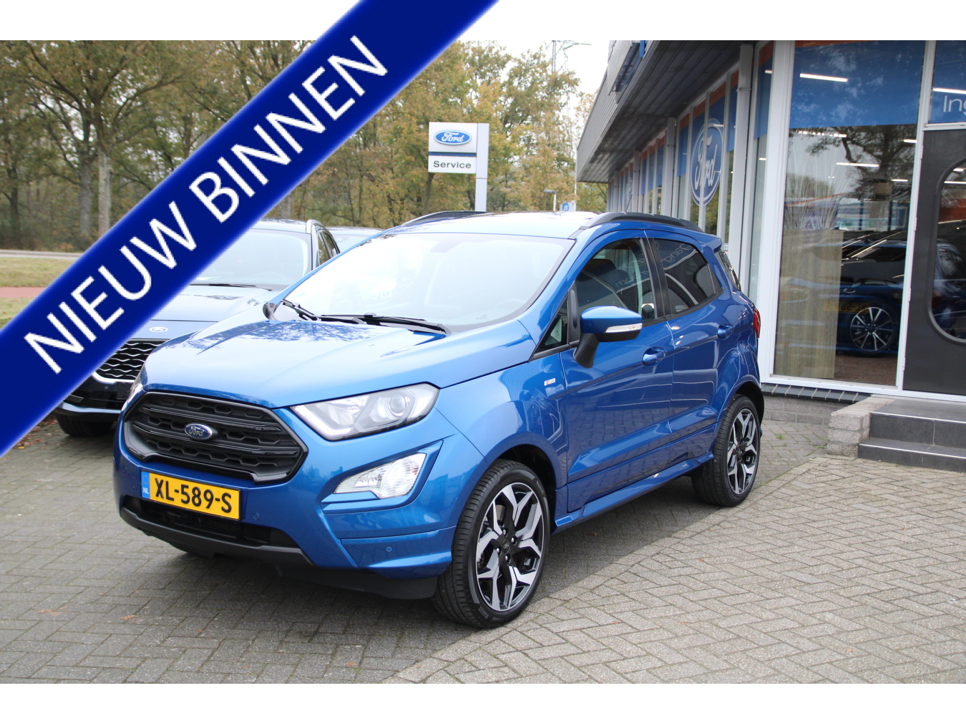 Ford EcoSport 1.0 EcoBoost 140PK ST-Line TREKHAAK BLIS SCHUIFDAK XENON