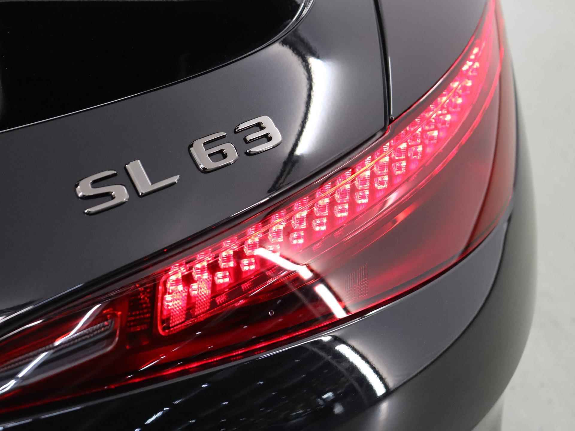Mercedes-Benz SL-klasse 63 Roadster 4MATIC+ | AMG Nightpakket II | AMG Dynamic Plus | Rij-assistentiepakket | Microvezel Hemel | Lift | Stoelventilatie | Head-up display | Multicontourstoelen | - 41/61