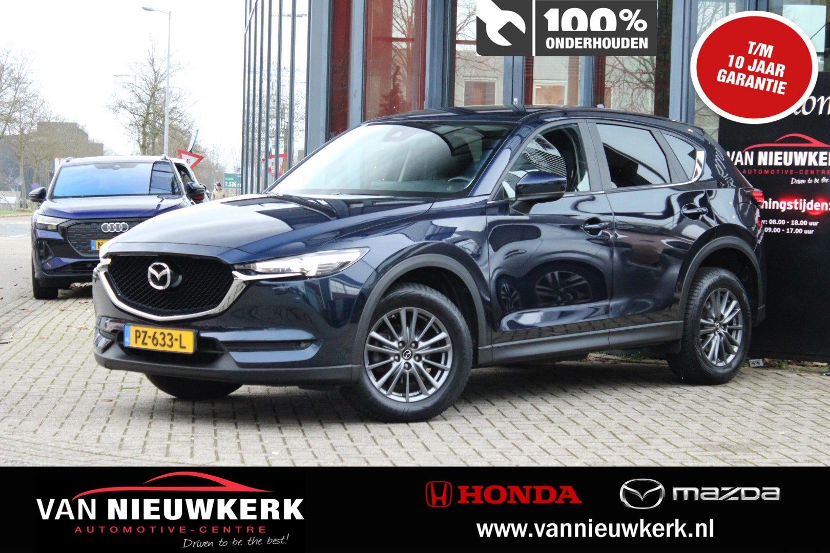 MAZDA Cx-5 2.0 SKYACTIV-G 165pk Automaat TS+ Bose&Leder pakket Carplay Trekhaak