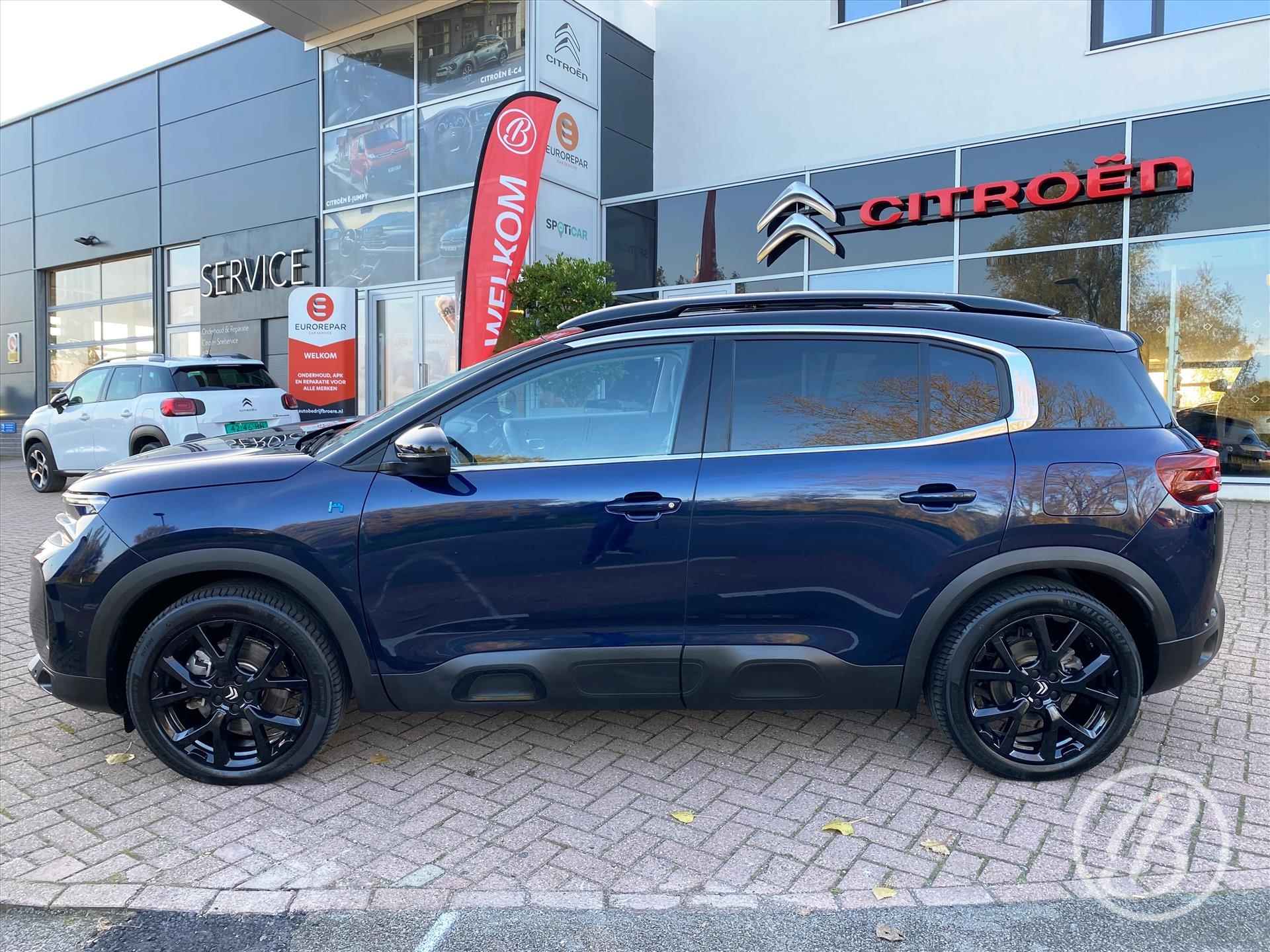 CITROEN C5 Aircross 1.6 Hybrid 225pk EAT8 Shine | afn trekhaak, elek. klep, panoramadak, dab, navi, verwarmde voorstoelen, adaptive cruise, keyless, dodehoekdetectie - 3/76