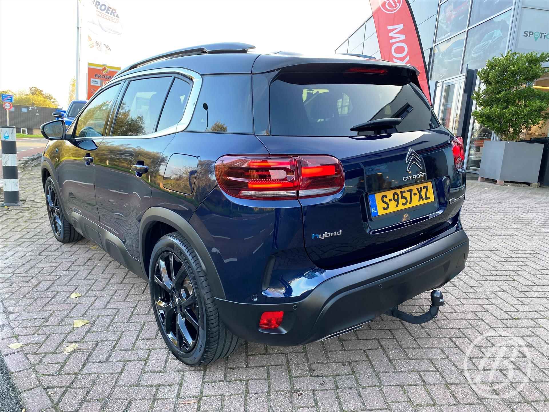 CITROEN C5 Aircross 1.6 Hybrid 225pk EAT8 Shine | afn trekhaak, elek. klep, panoramadak, dab, navi, verwarmde voorstoelen, adaptive cruise, keyless, dodehoekdetectie - 4/76