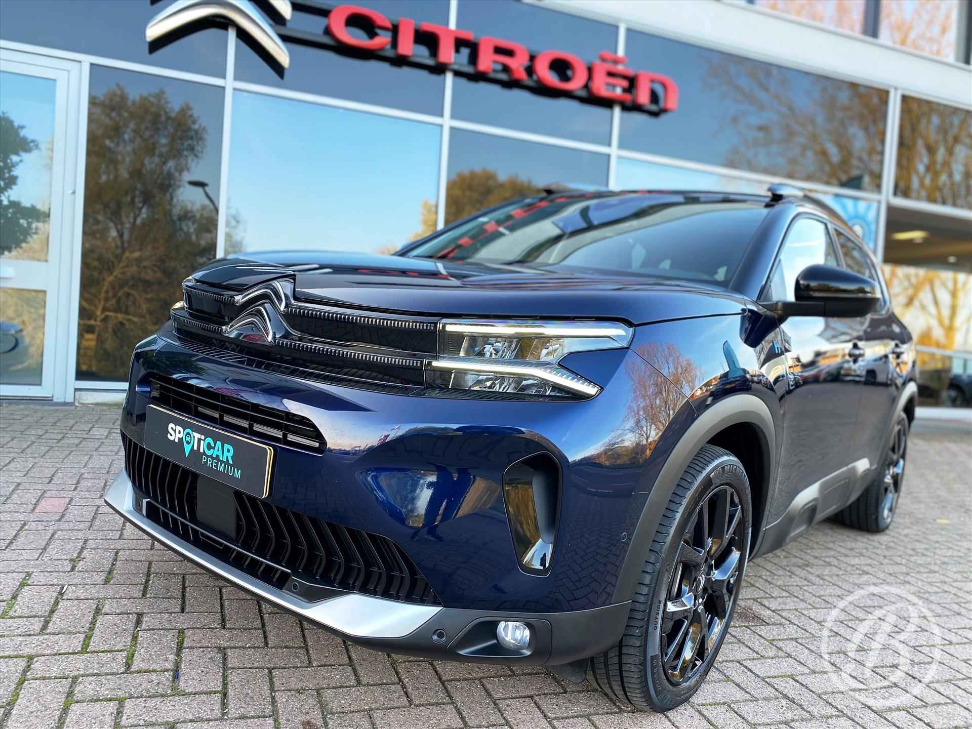 CITROEN C5 Aircross 1.6 Hybrid 225pk EAT8 Shine | afn trekhaak, elek. klep, panoramadak, dab, navi, verwarmde voorstoelen, adaptive cruise, keyless, dodehoekdetectie - 12/76