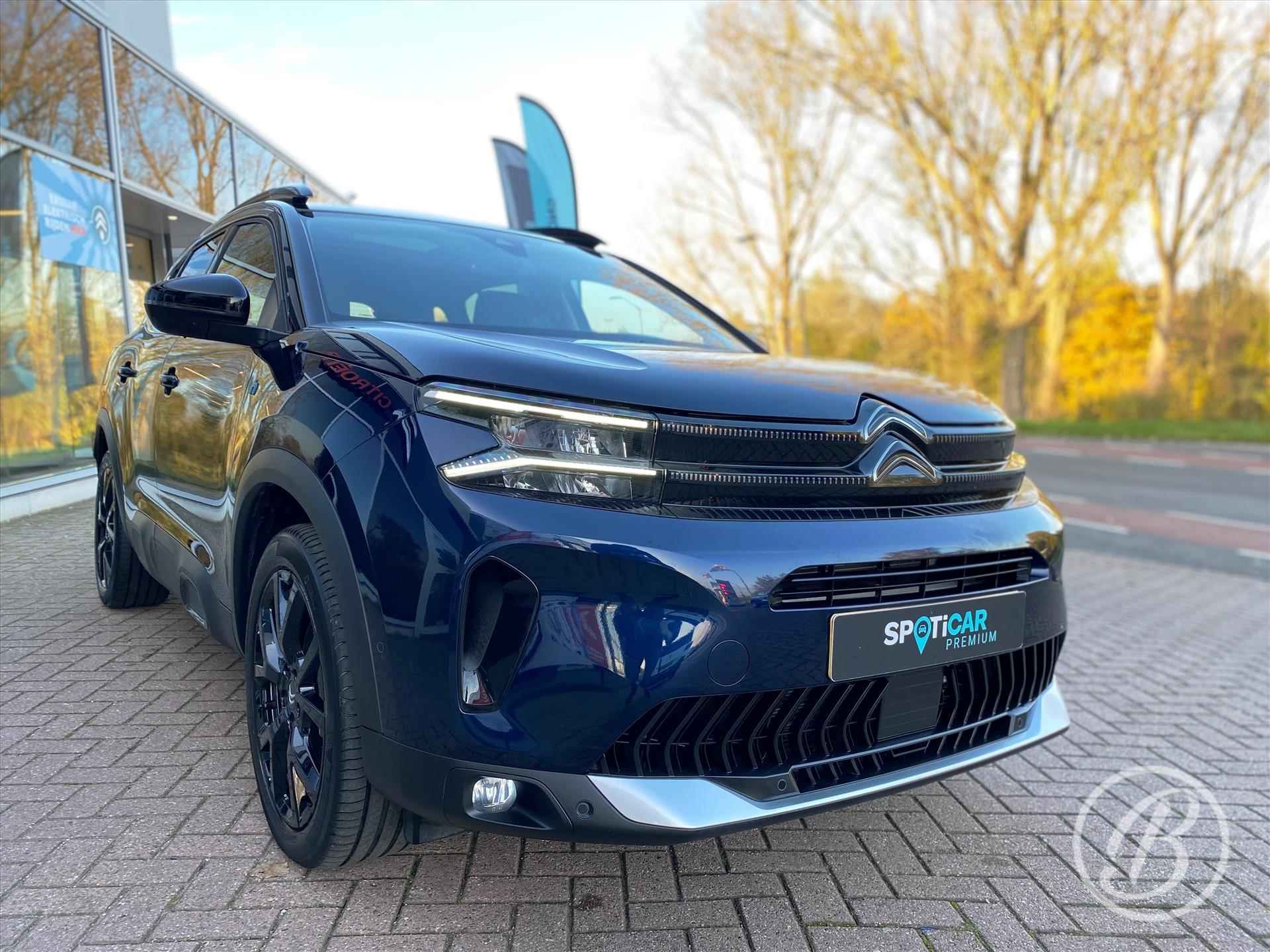 CITROEN C5 Aircross 1.6 Hybrid 225pk EAT8 Shine | afn trekhaak, elek. klep, panoramadak, dab, navi, verwarmde voorstoelen, adaptive cruise, keyless, dodehoekdetectie - 47/76