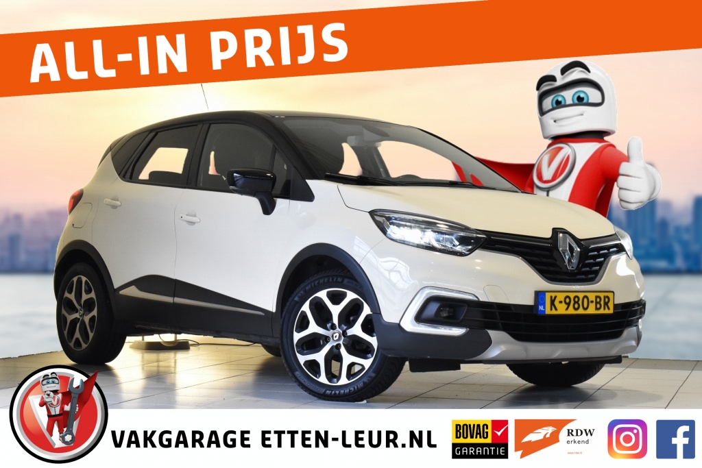 Renault Captur 0.9 TCe Intens / TREKHAAK / CAMERA / CLIMA / APPLE + ANDROID bij viaBOVAG.nl