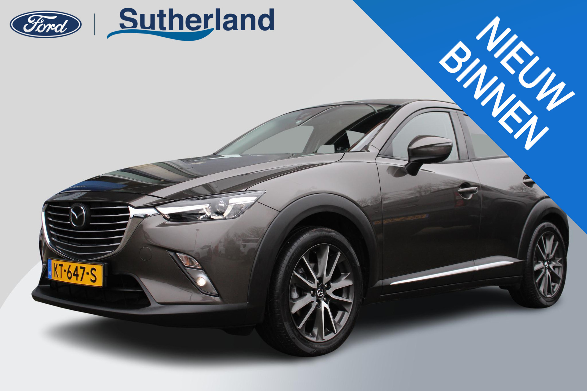 Mazda CX-3 2.0 SkyActiv-G 120 GT-M | Trekhaak 1200KG | Adaptive Cruise Control | Navigatie | Stoelverwarming | Climate Control |