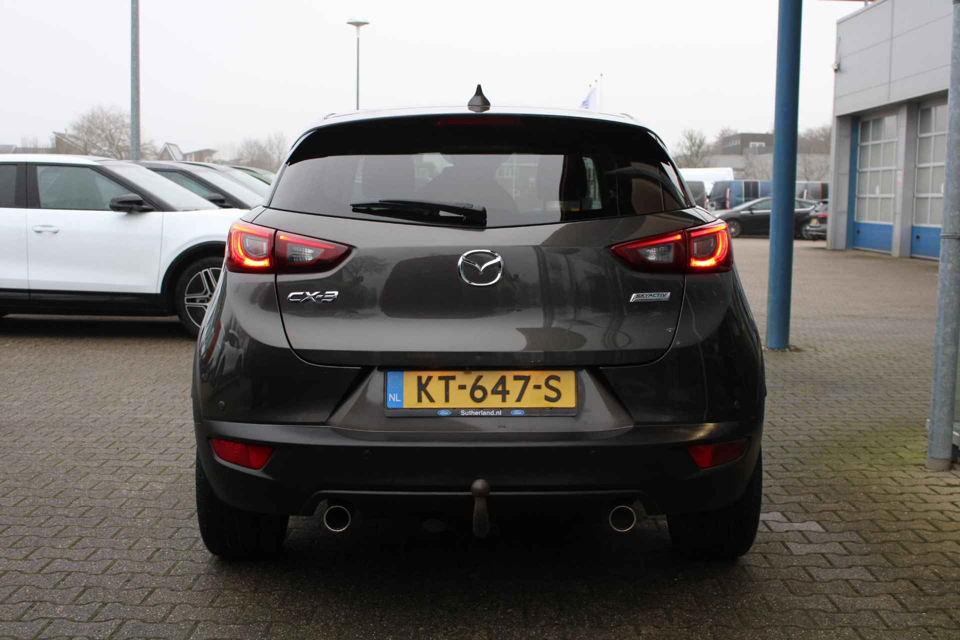 Mazda CX-3 2.0 SkyActiv-G 120 GT-M | Trekhaak 1200KG | Adaptive Cruise Control | Navigatie | Stoelverwarming | Climate Control | - 6/38