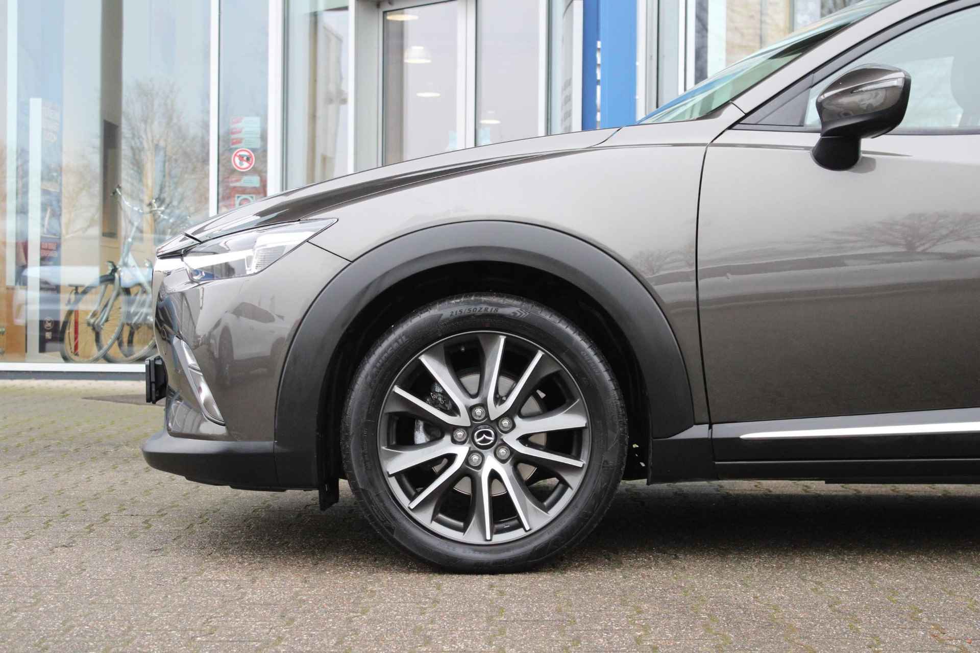 Mazda CX-3 2.0 SkyActiv-G 120 GT-M | Trekhaak 1200KG | Adaptive Cruise Control | Navigatie | Stoelverwarming | Climate Control | - 35/38