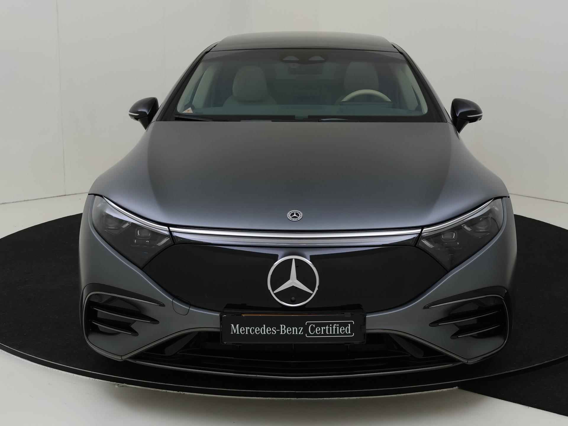 Mercedes-Benz EQS 450+ AMG Line 108 kWh /AMG /Panoramadak / Night pakket/ Memory stoelen - 9/34