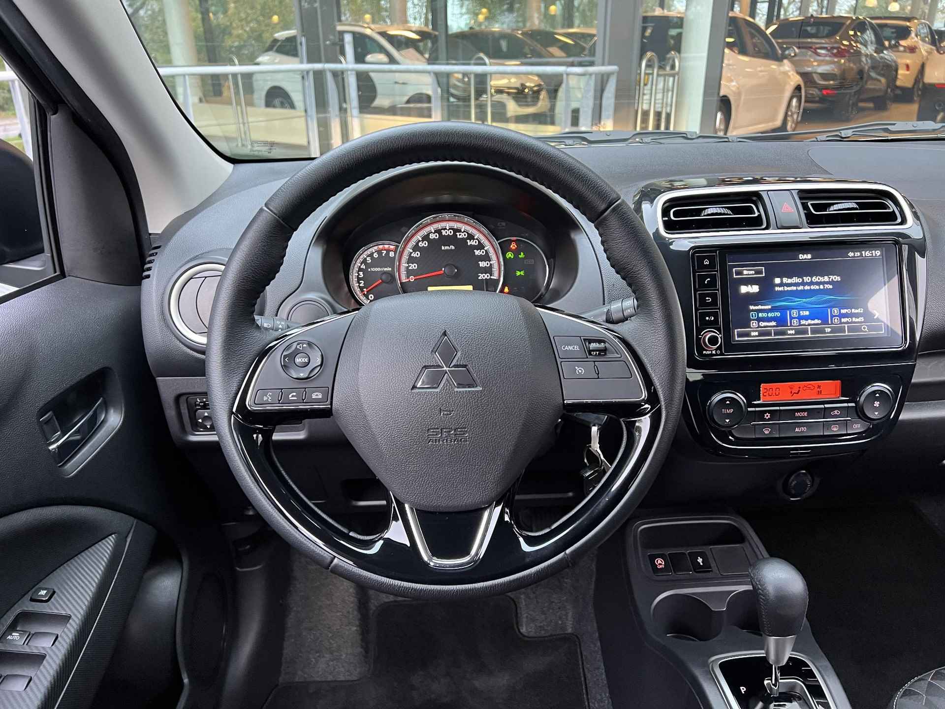 Mitsubishi Space Star 1.2 CVT Dynamic | Carplay | Cruise Control | Achteruitrijcamera | FABRIEKSGARANTIE TOT 2030! - 24/28