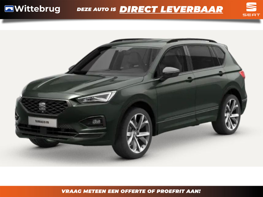 SEAT Tarraco 1.5 TSI FR Business Intense / DSG-7 / 20 inch lichtmetalen velgen / Elektrische achterklep met voetbediening / Stoelverwarming  / Verwarmde voorruit