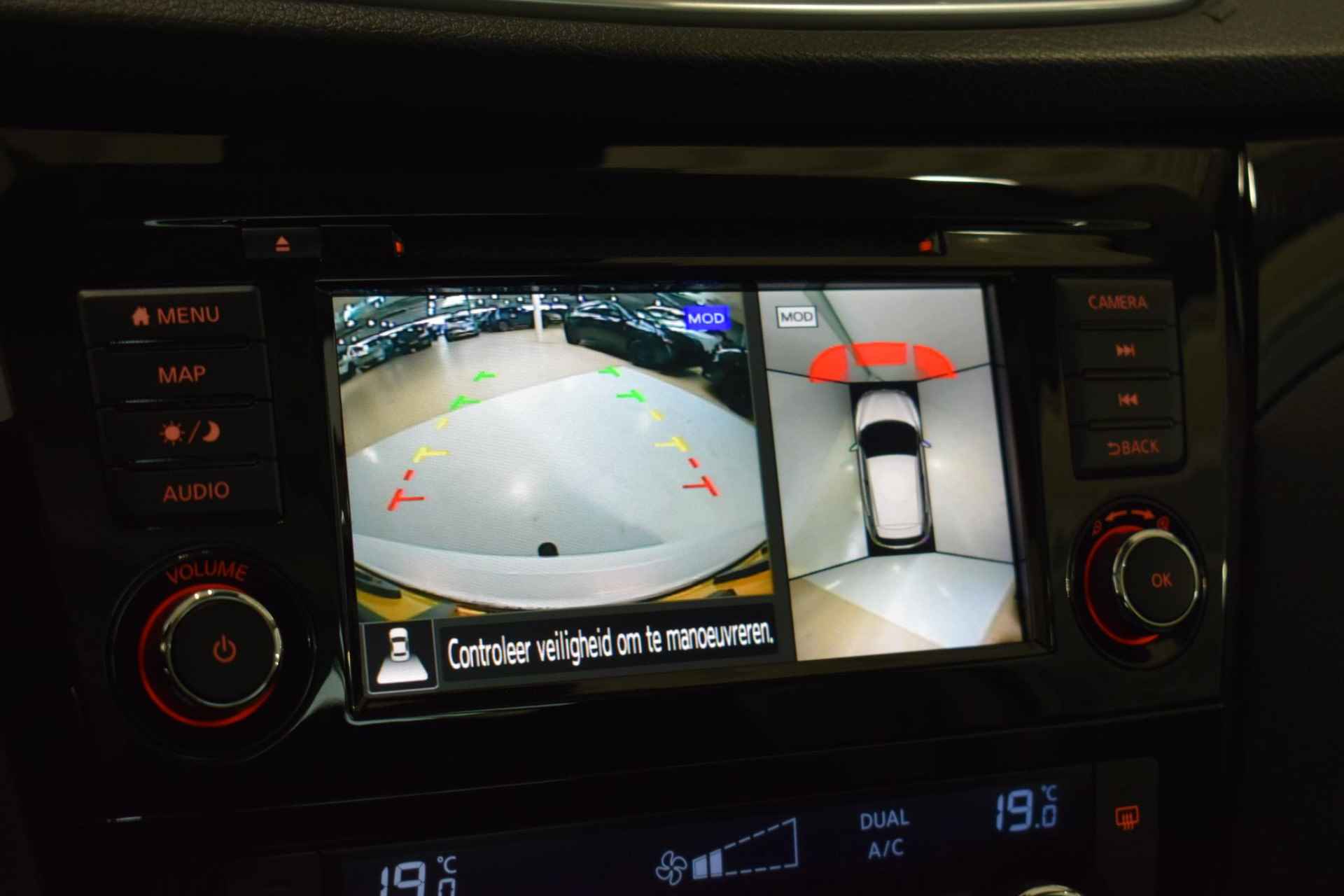 Nissan Qashqai 1.3 DIG-T N-Connecta | Panorma dak | 360-Camera | parkeersensoren | Trekhaak | Navigatie | Cruise control | Keyless entry | Apple Carplay/Android auto | - 37/60