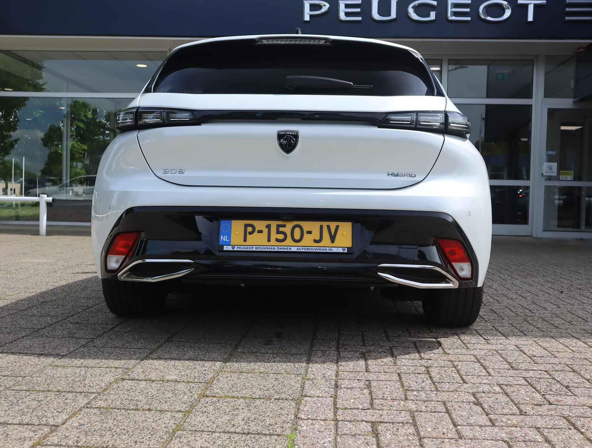 Peugeot 308 Allure Pack Business HYbrid 180pk e-EAT8 Automaat, Rijklaarprijs, Navigatie 360° camera Adaptieve cruise control 1.500kg trekgewicht - 20/62