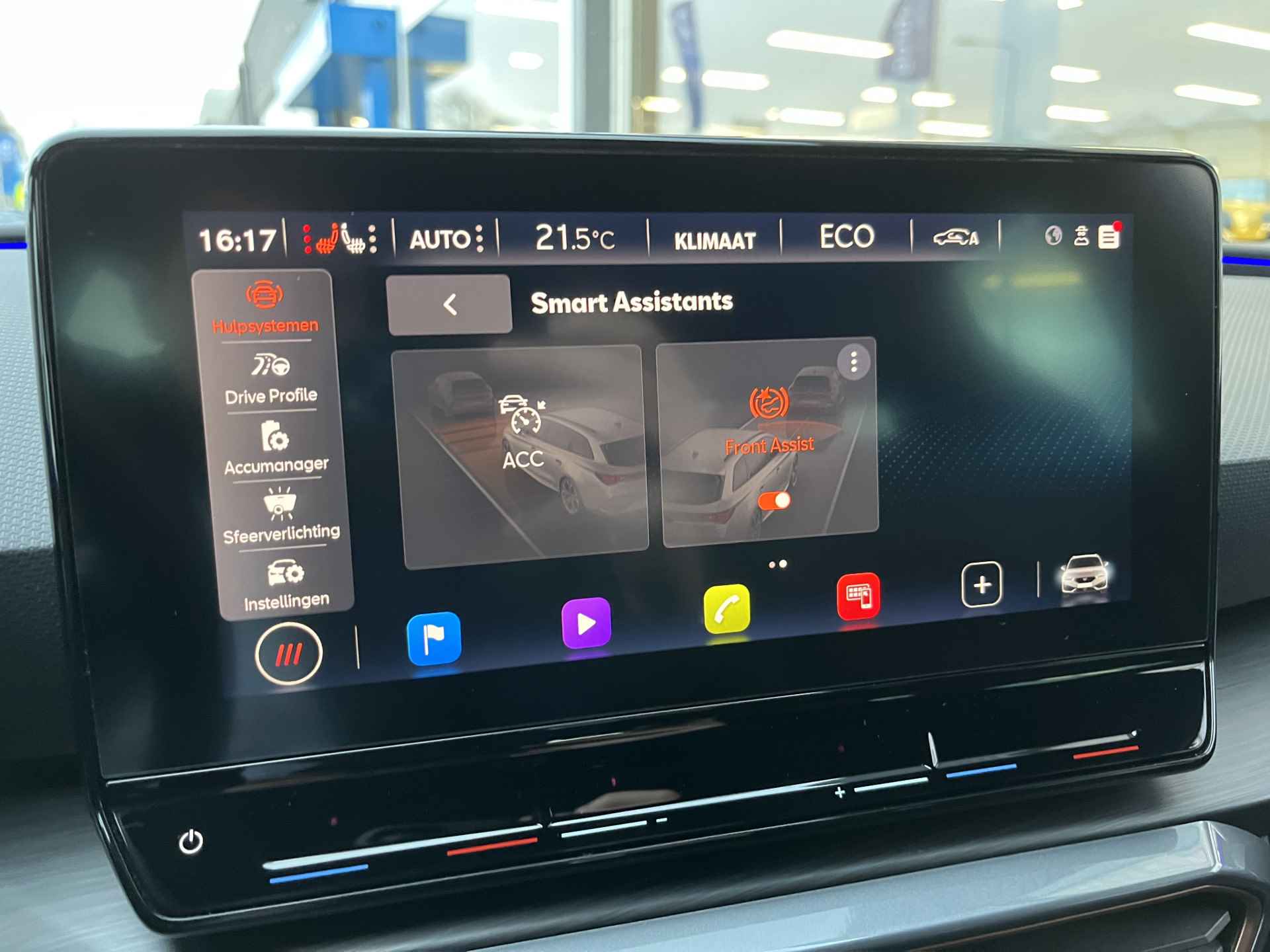 CUPRA Leon Sportstourer 1.4 e-Hybrid VZ Performance / AUTOMAAT/ 245 PK/ PANO/ CAMERA/ PARK. SENSOREN/ MATRIX/ DODE HOEK/ DCC/ KEYLESS/ STOEL-STUURVERWARM./ ADAPT. CRUISE/ APP CONNECT/ NAVI/ CLIMA/ DAB/ 19" LMV - 32/61