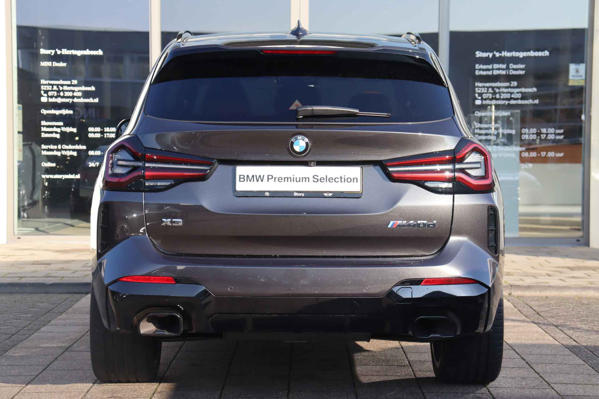 BMW X3 M40d xDrive High Executive Automaat / Panoramadak / Laserlight / M Sportstoelen / M Adaptief onderstel / Head-Up / Parking Assistant Plus / Comfort Access - 9/41