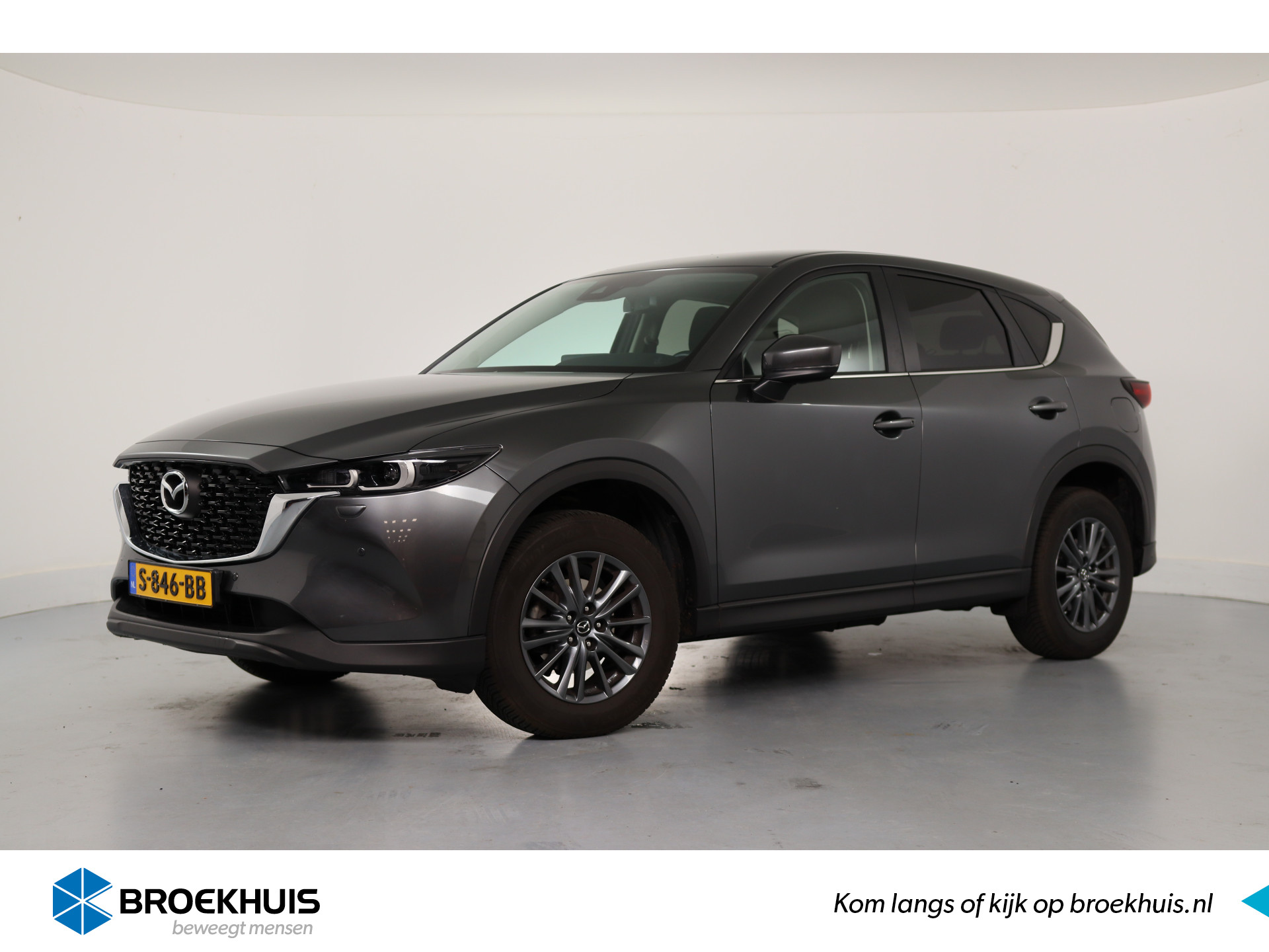 Mazda CX-5 2.0 SkyActiv-G 165 Comfort | Trekhaak | Camera | LED | Stoel/stuur Verwarming | Navi | Parkeersensoren V+A BLIS | Keyless | Lich