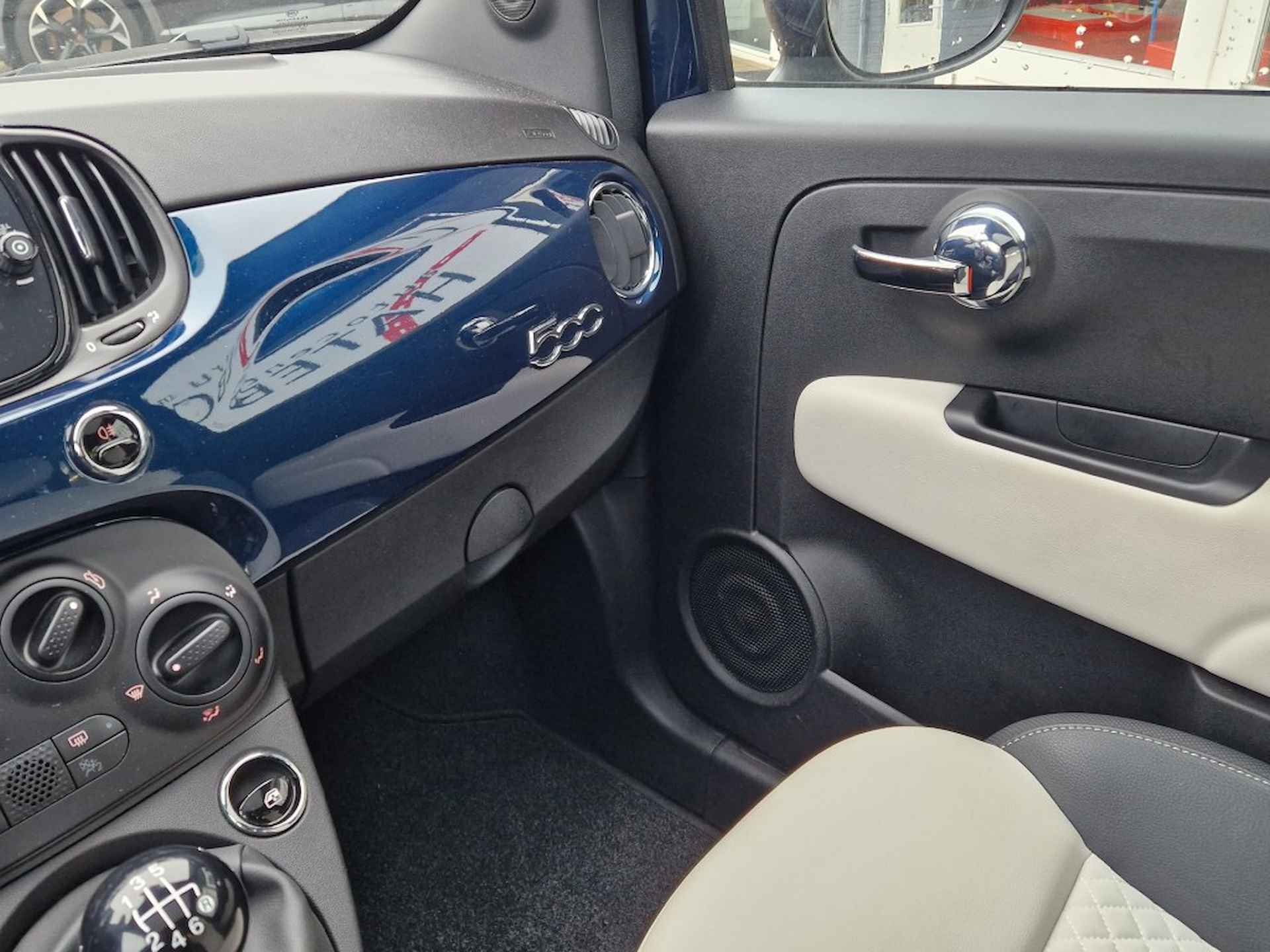 FIAT 500 1.0i HYBRID DOLCEVITA Airco Apple Car Panorama 1/2 leder - 16/27