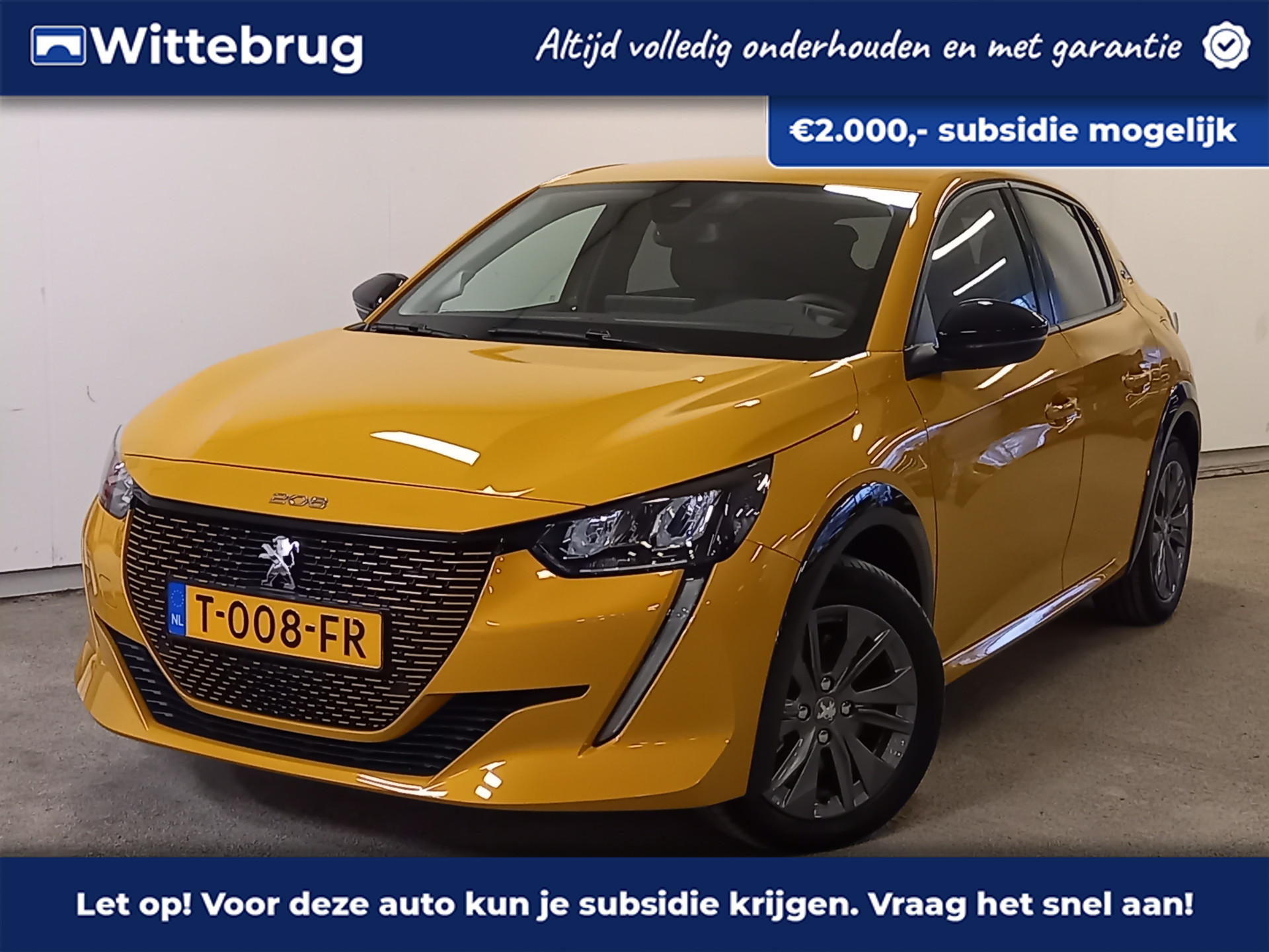 Peugeot e-208 EV Allure Pack 50 kWh 3Fase! Subsidie aanvraag mogelijk