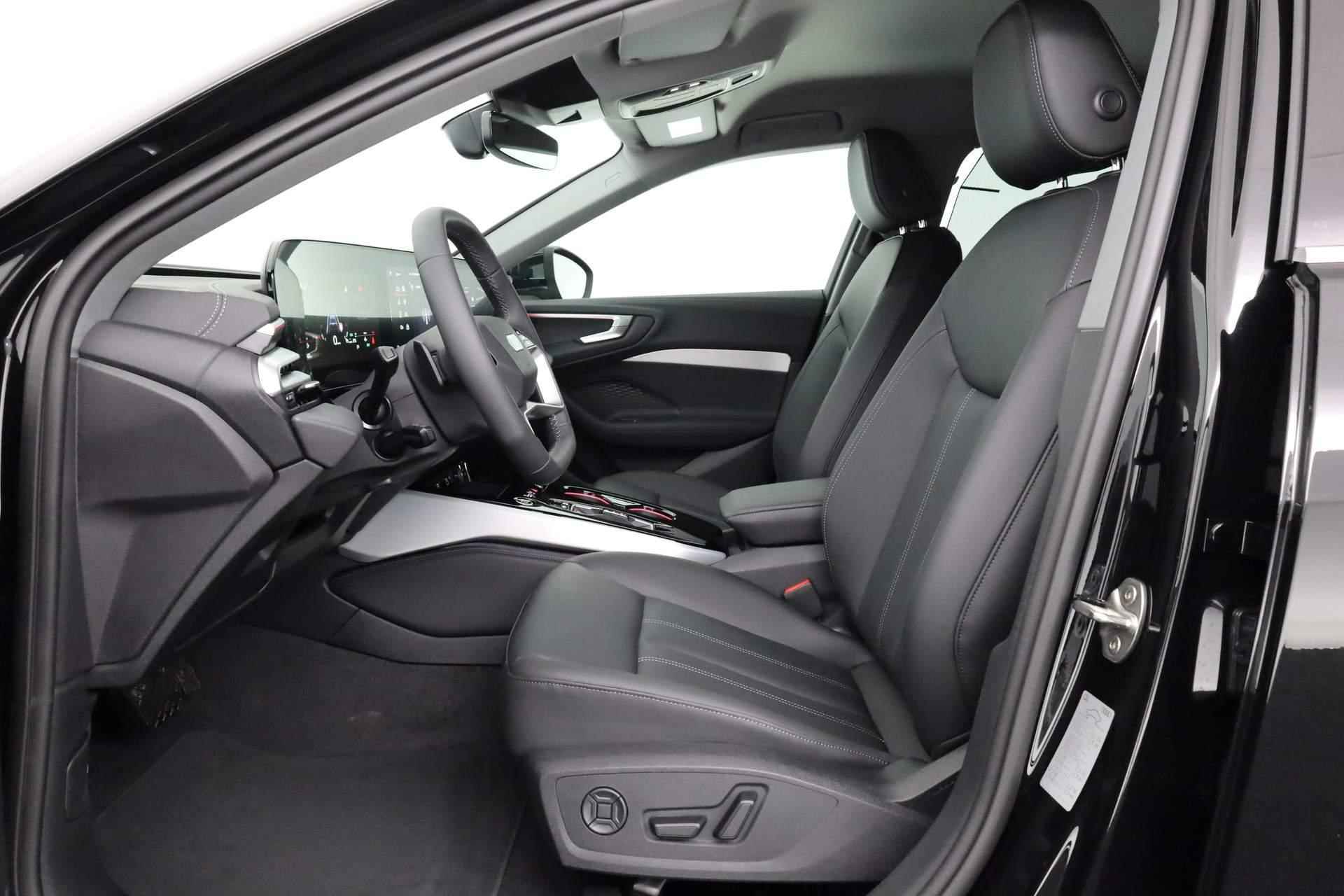 Audi A5 Limousine  35 TFSI 150PK Advanced edition | Stoelen voor, elekt. verstelb. | Standaardst zwart leder-kunstl | Ambiente lichtpakket plus - 20/43