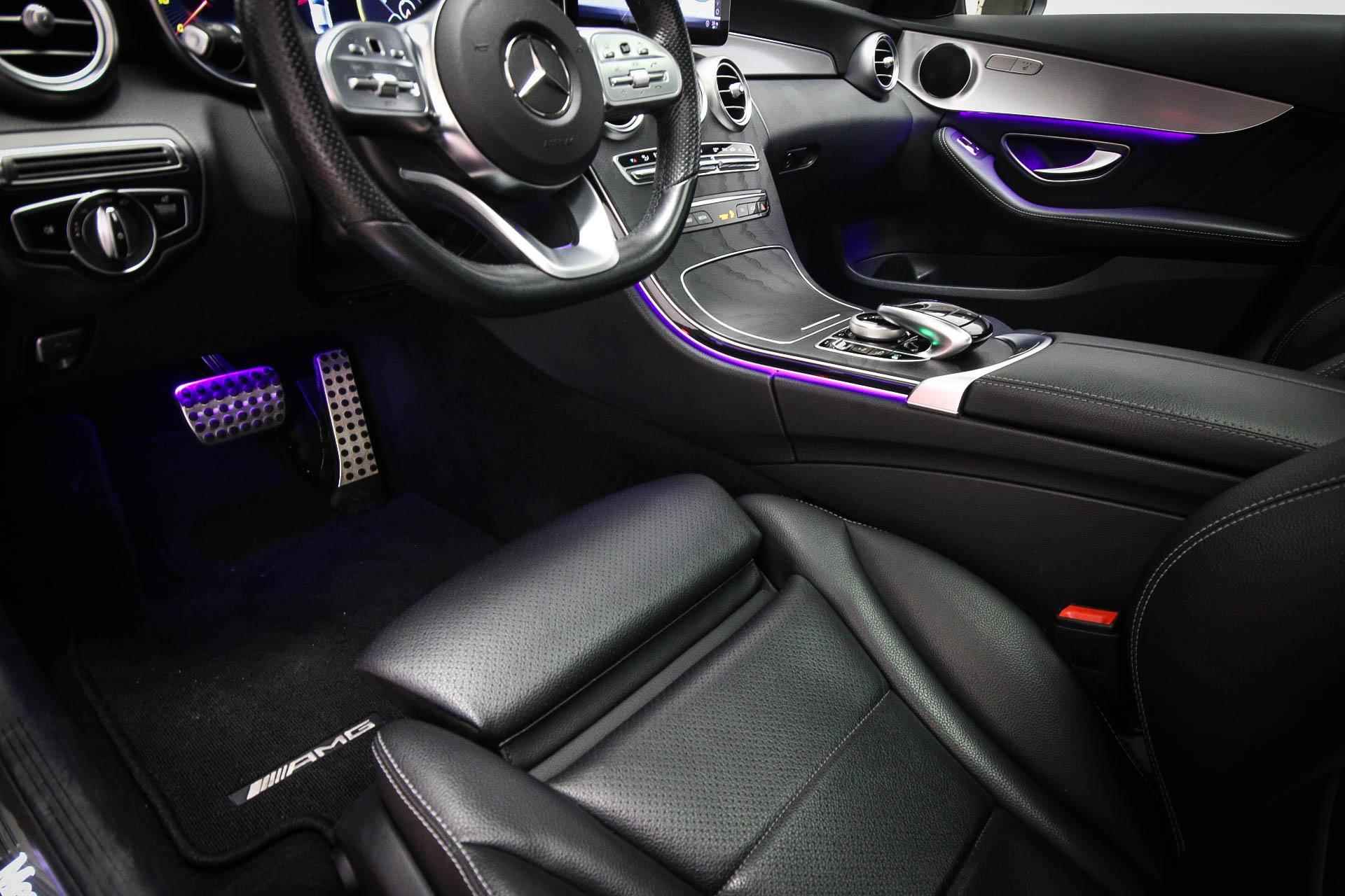 Mercedes-Benz C-klasse 180 Premium Pack | AMG Line | Panoramadak | Matrix Led | Leder | Dab | Apple | Camera | 18" | Dealer Onderhouden | Sfeerverlichting | - 24/58