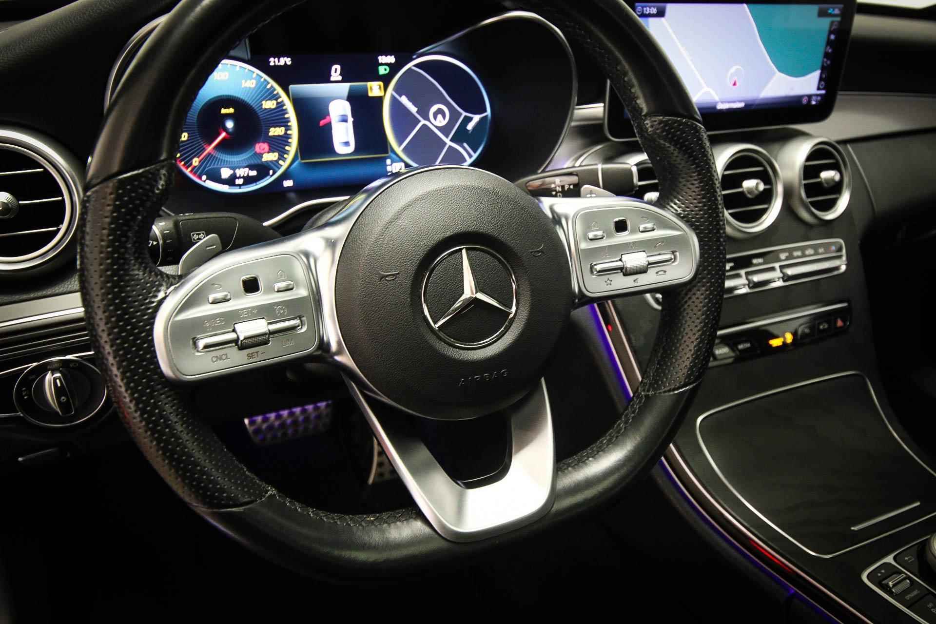 Mercedes-Benz C-klasse 180 Premium Pack | AMG Line | Panoramadak | Matrix Led | Leder | Dab | Apple | Camera | 18" | Dealer Onderhouden | Sfeerverlichting | - 26/58