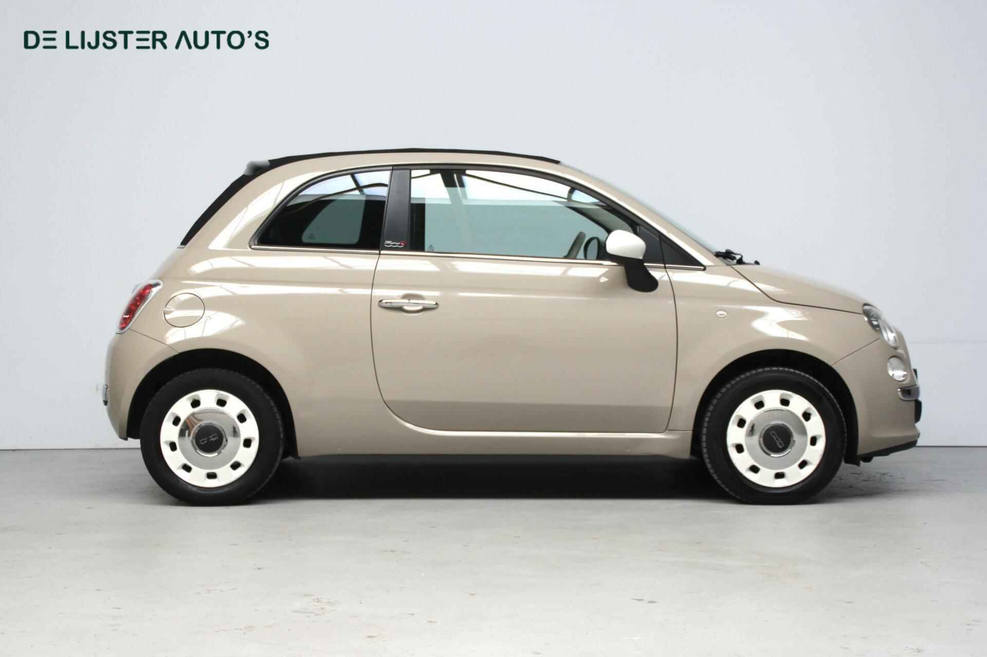 Fiat 500C 1.2 Lounge Cappuccino |AIRCO, ELEKTRISCH PAKKET, PDC, ISOFIX, AUX| - 4/21