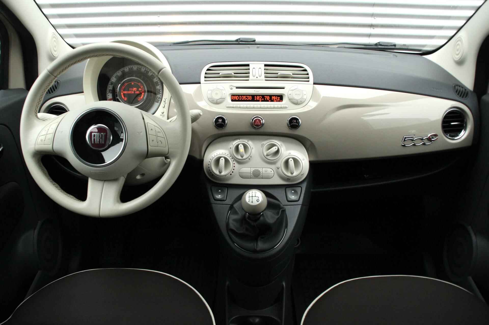 Fiat 500C 1.2 Lounge Cappuccino |AIRCO, ELEKTRISCH PAKKET, PDC, ISOFIX, AUX| - 6/21