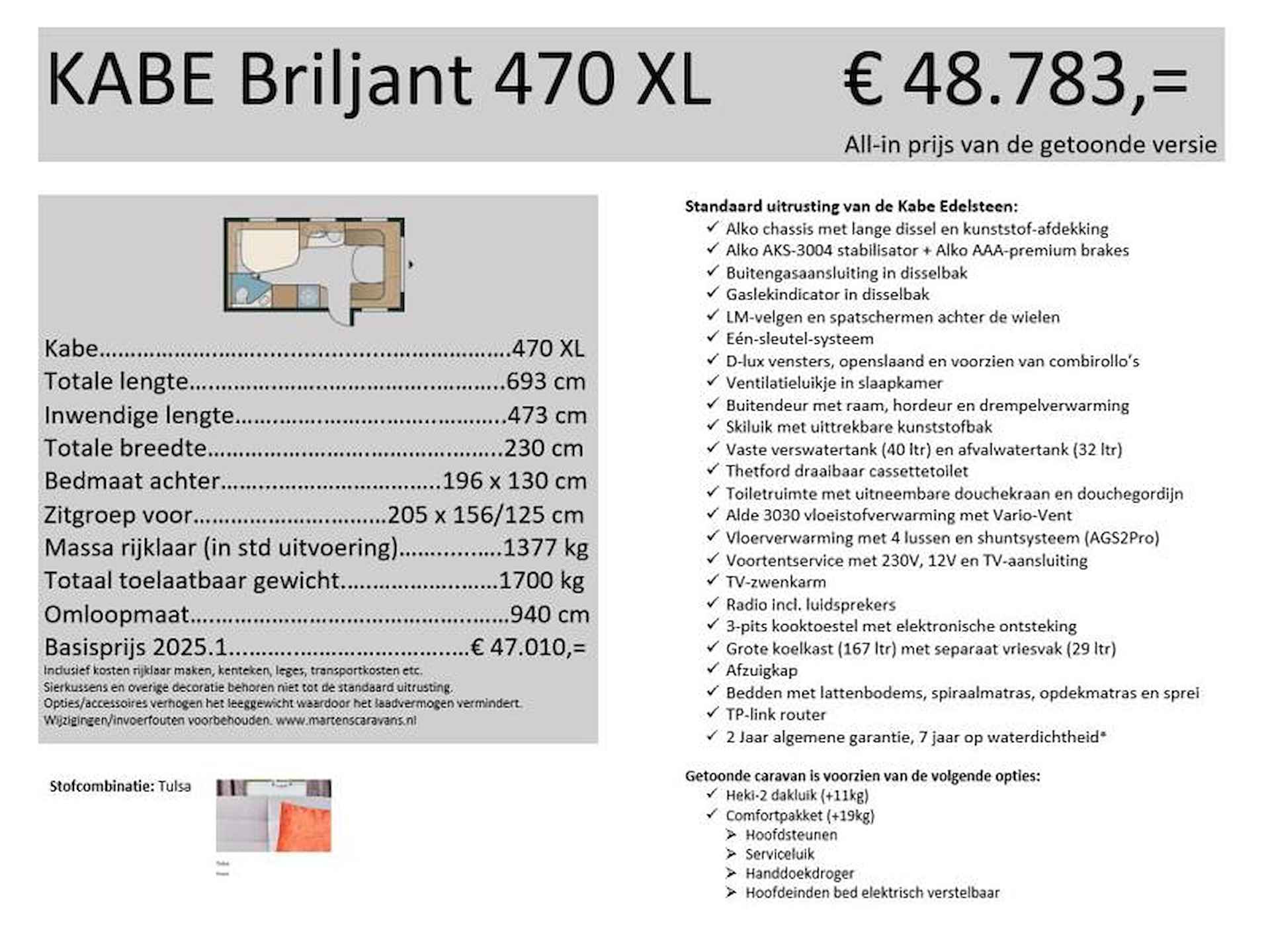 Kabe Briljant XL - 24/25