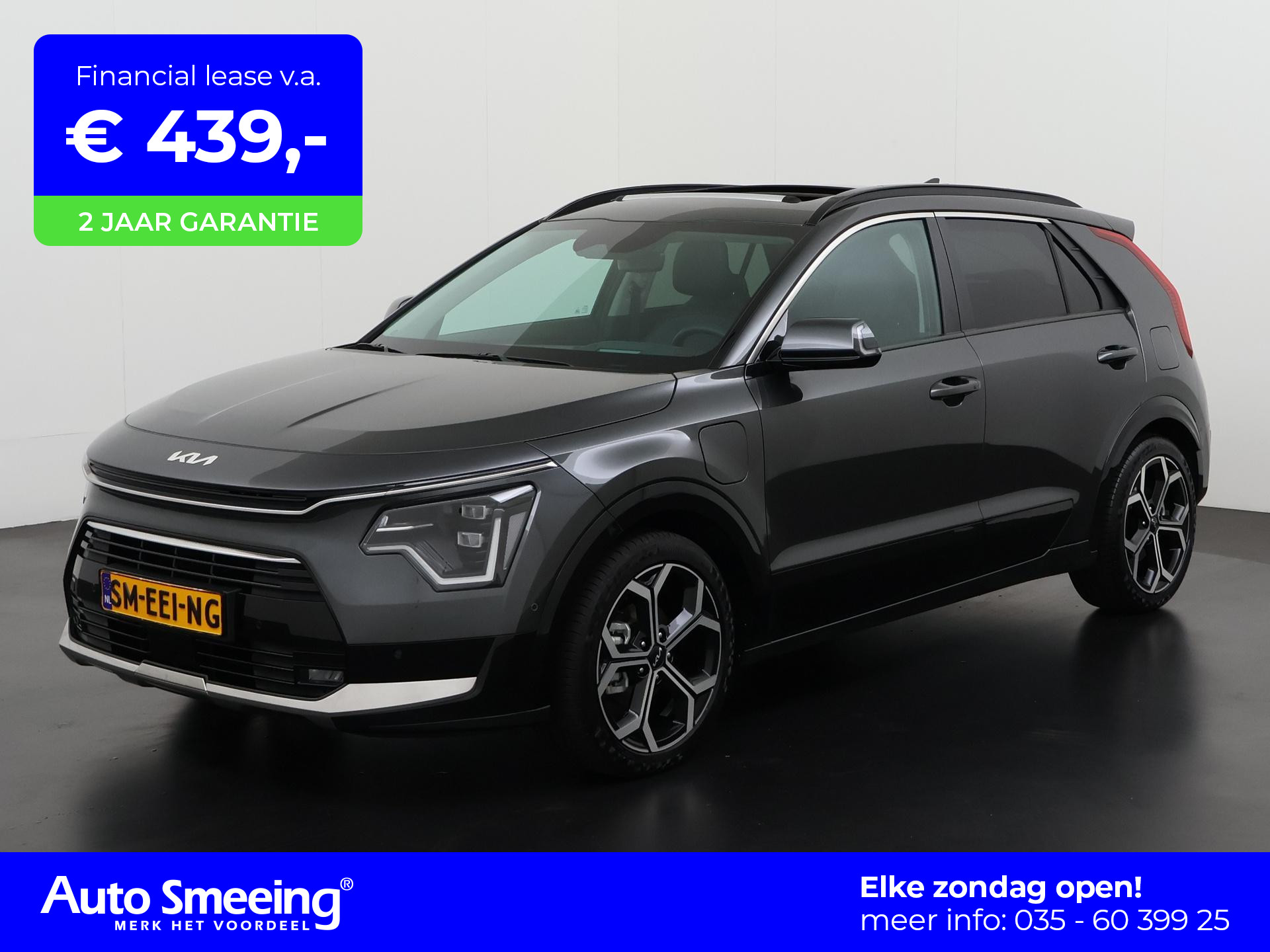 Kia Niro 1.6 GDi PHEV ExecutiveLine | Schuifdak | Leder | Mem Stoel | Harman/Kardon | Zondag Open!