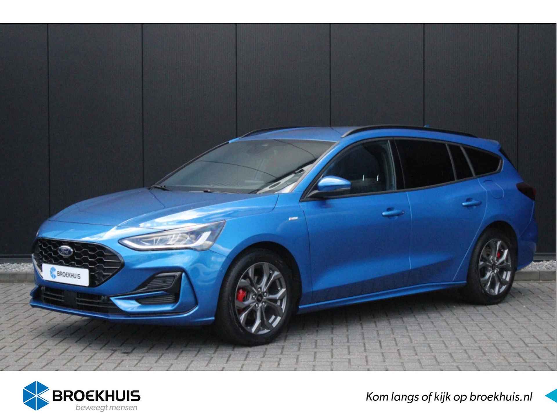 Ford Focus Wagon 1.0 Hybrid ST Line X | LEDEREN BEKLEDING | ADAPTIVE CRUISE | B&O | PARKING PACK | WINTER PACK - 1/36