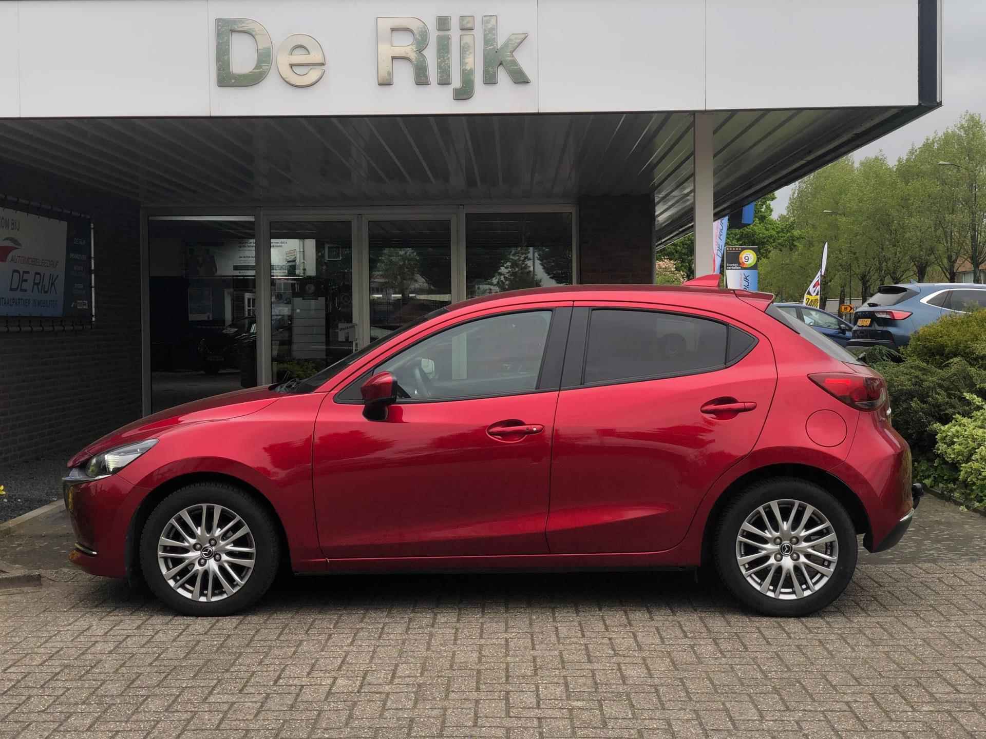 Mazda 2 1.5 Skyactiv-G Luxury | Navi, Cruise, Stoel+Stuurvrw., Camera, Head-Up, Carplay/Android | NAP | - 2/43