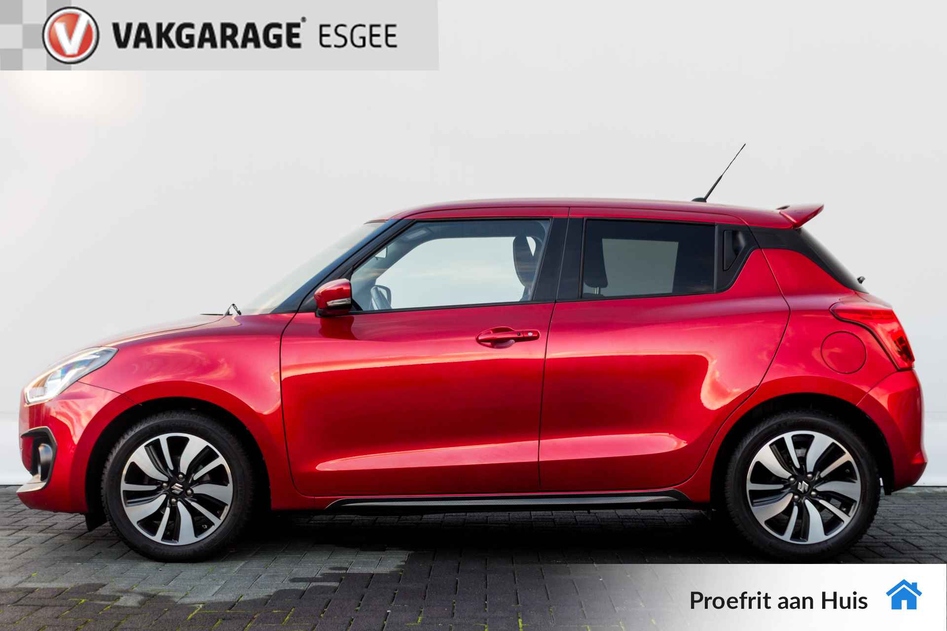 Suzuki Swift 1.0 112 PK Stijl Smart Hybrid RIJKLAAR. | Clima | 16 inch Lmv | Cr control | Navigatie | ST Verwarming | - 3/32