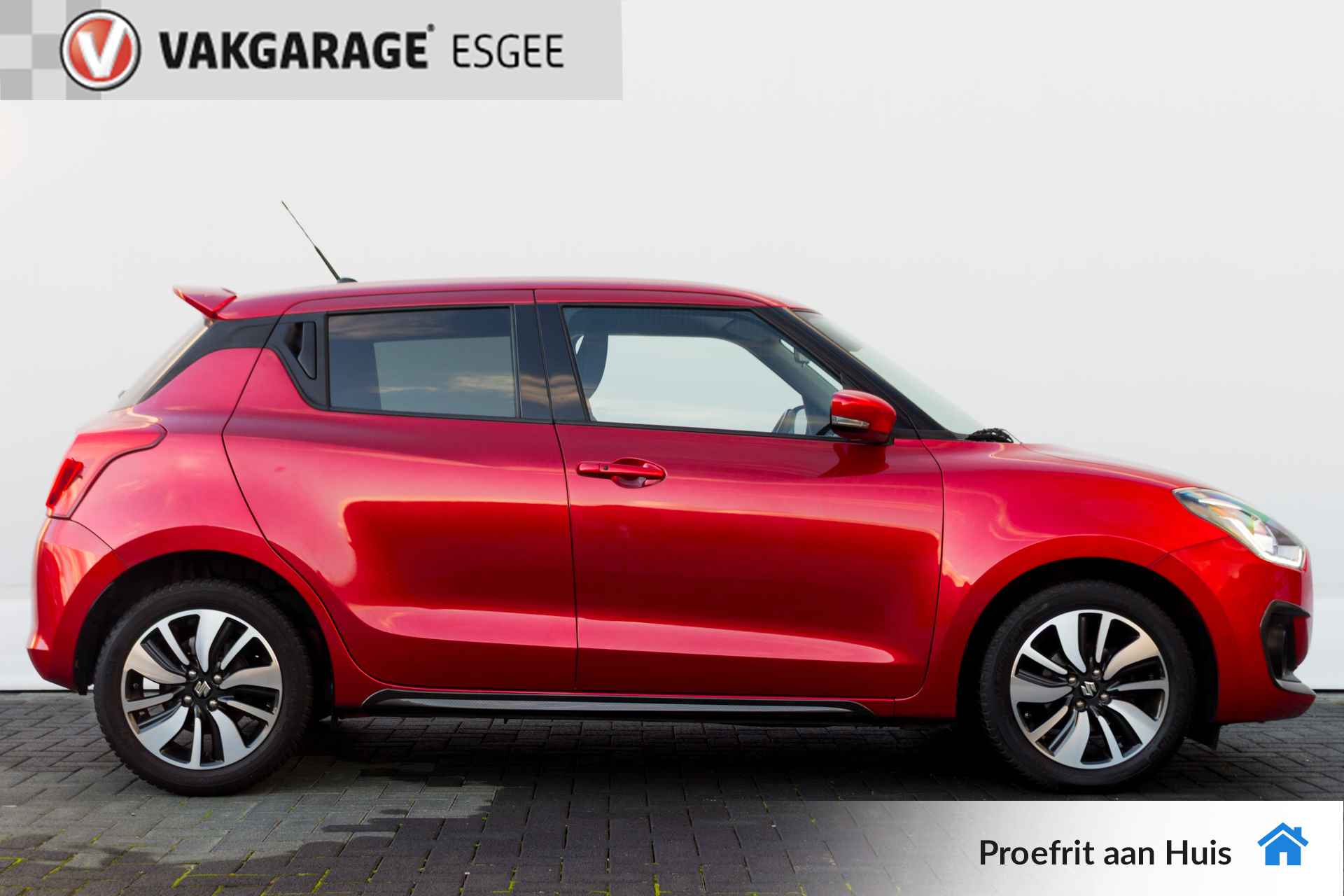 Suzuki Swift 1.0 112 PK Stijl Smart Hybrid RIJKLAAR. | Clima | 16 inch Lmv | Cr control | Navigatie | ST Verwarming | - 5/32