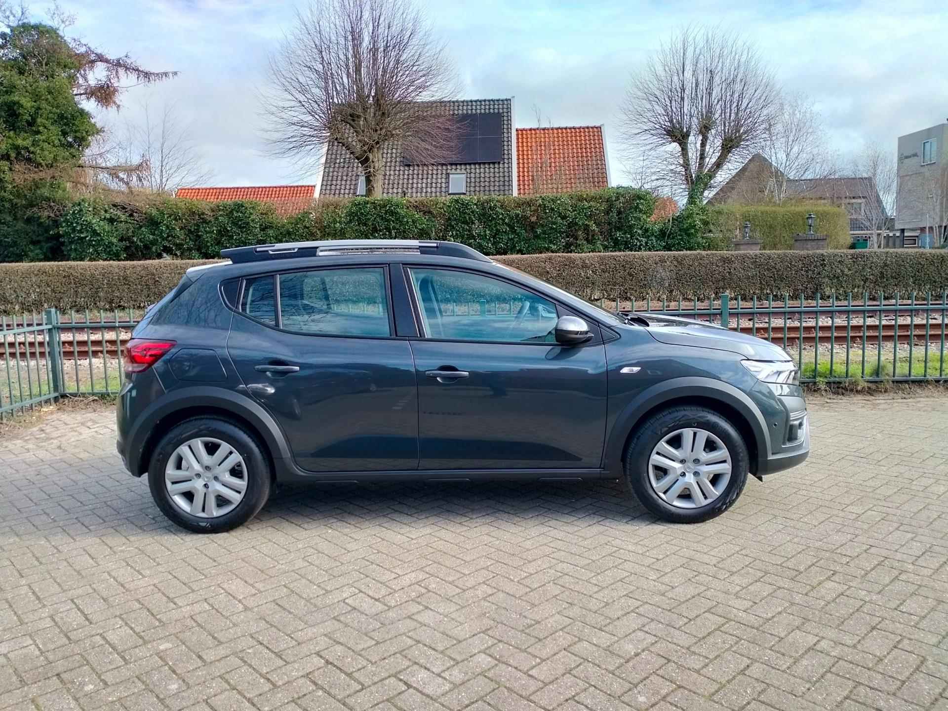 Dacia Sandero Stepway 1.0 TCe 100 Bi-Fuel Expression luxe uitv. navi lage km LPG G3 ALLINPRIJS - 5/36