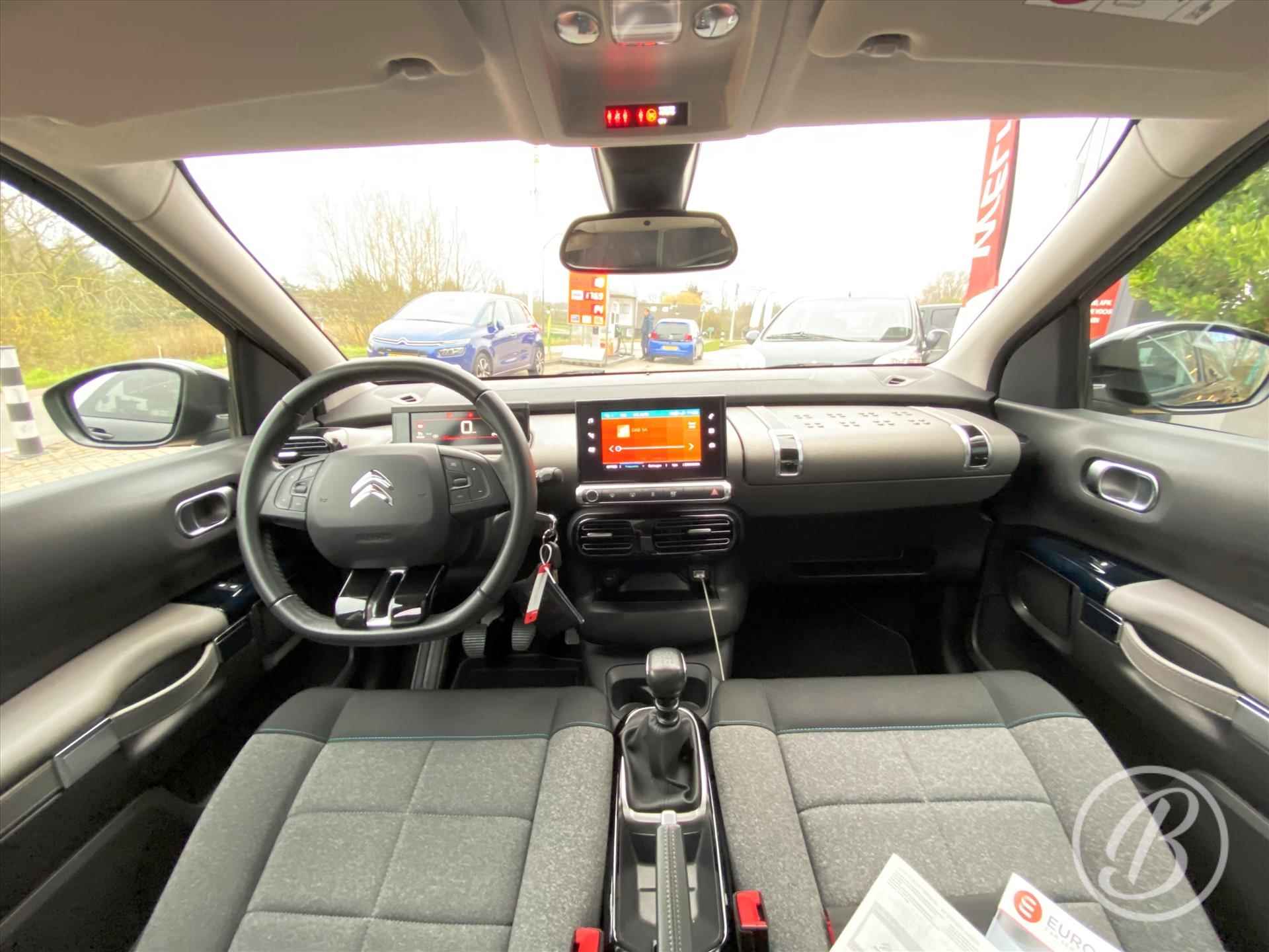 CITROEN C4 Cactus 1.2 Turbo 110pk Shine | comfort seats, panoramadak, verw. voorstoelen, camera, parkeersensoren v&a, dab, navigatie, 17 inch velgen, apple, android - 9/57