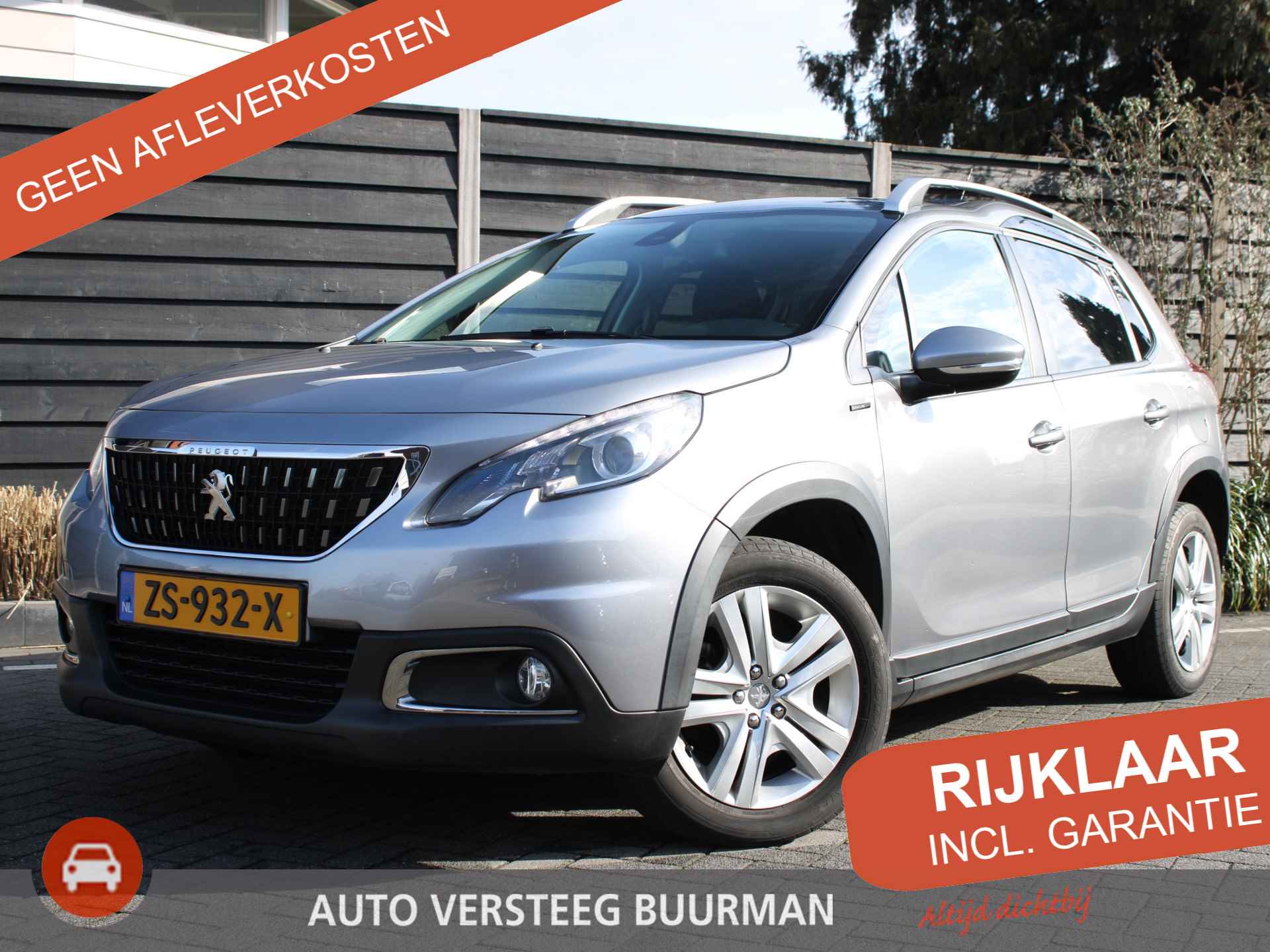 Peugeot 2008 1.2 PureTech 110PK Signature EAT6 Automaat Dealer Onderhouden! Parkeersensoren Achter, Navigatie, Airco, Cruise Control