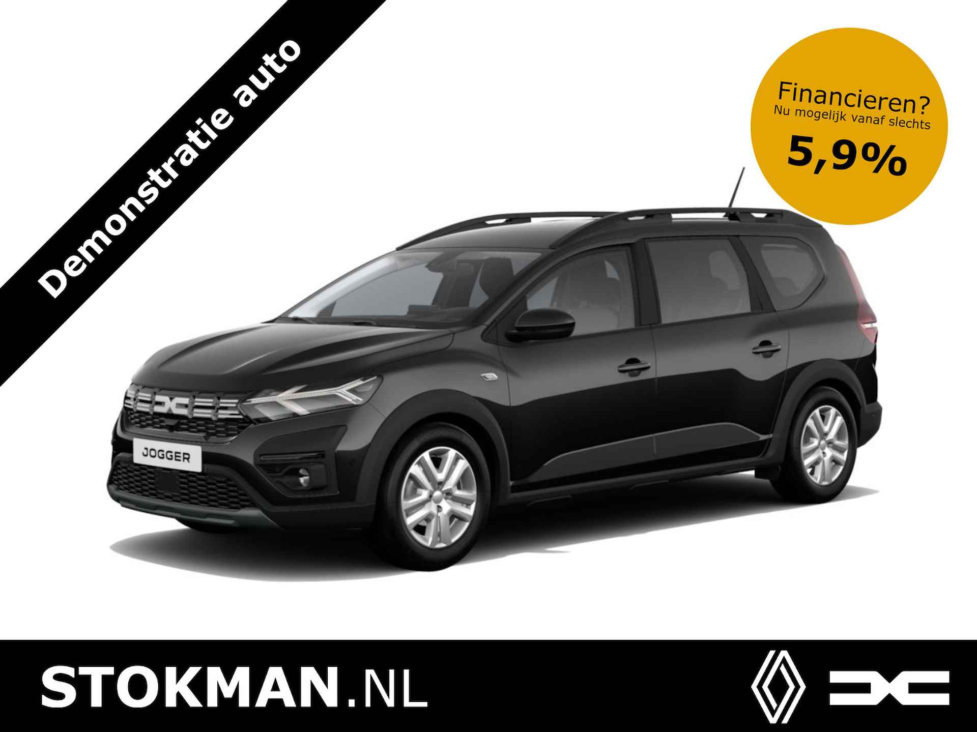 Dacia Jogger 1.0 TCe 100 ECO-G Expression 7p. | Navigatie | Camera | Handsfree Card | Airco | cruise | | Demonstratieauto, levering in overleg | - 1/12