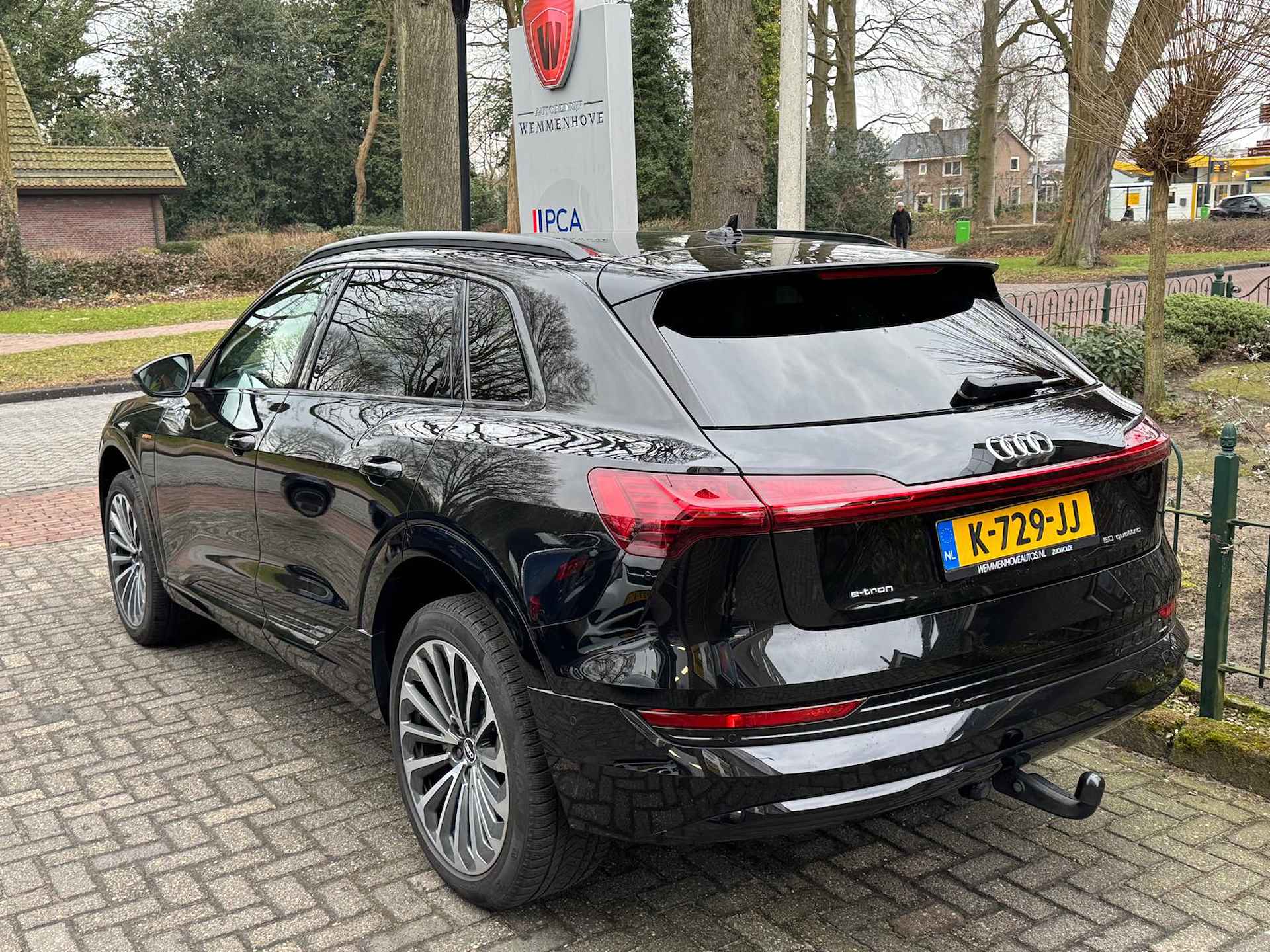 Audi e-tron 50 Quattro Black edition Plus 71 kWh Airco/Stoelverw./Pano/Camera/Leder - 39/50