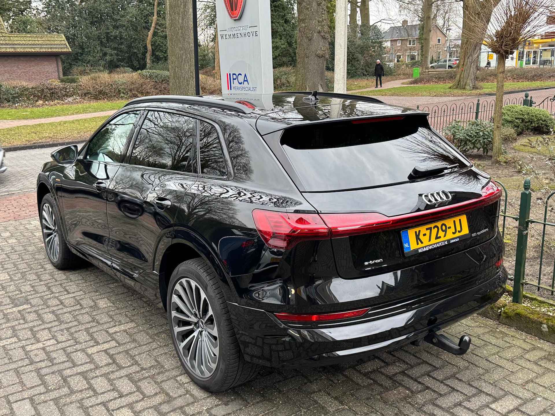 Audi e-tron 50 Quattro Black edition Plus 71 kWh Airco/Stoelverw./Pano/Camera/Leder - 41/50