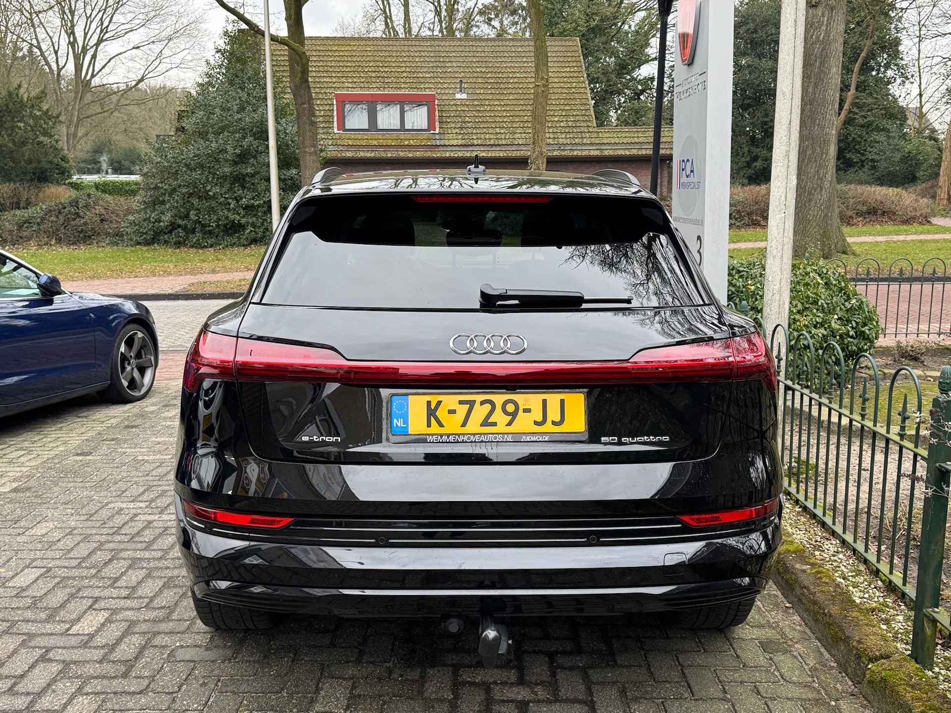 Audi e-tron 50 Quattro Black edition Plus 71 kWh Airco/Stoelverw./Pano/Camera/Leder - 49/50