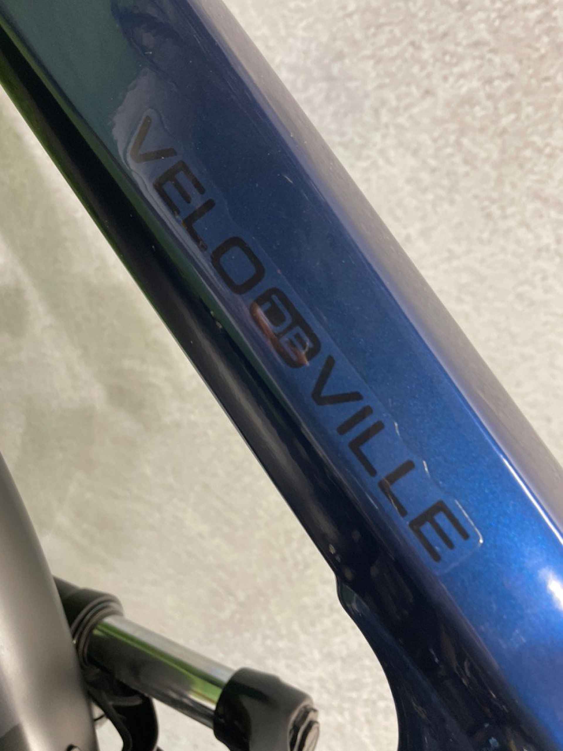 Velo de Ville CEB 400 - Nieuw- 500Wh. Dames Blauw 55cm 2024 - 4/6