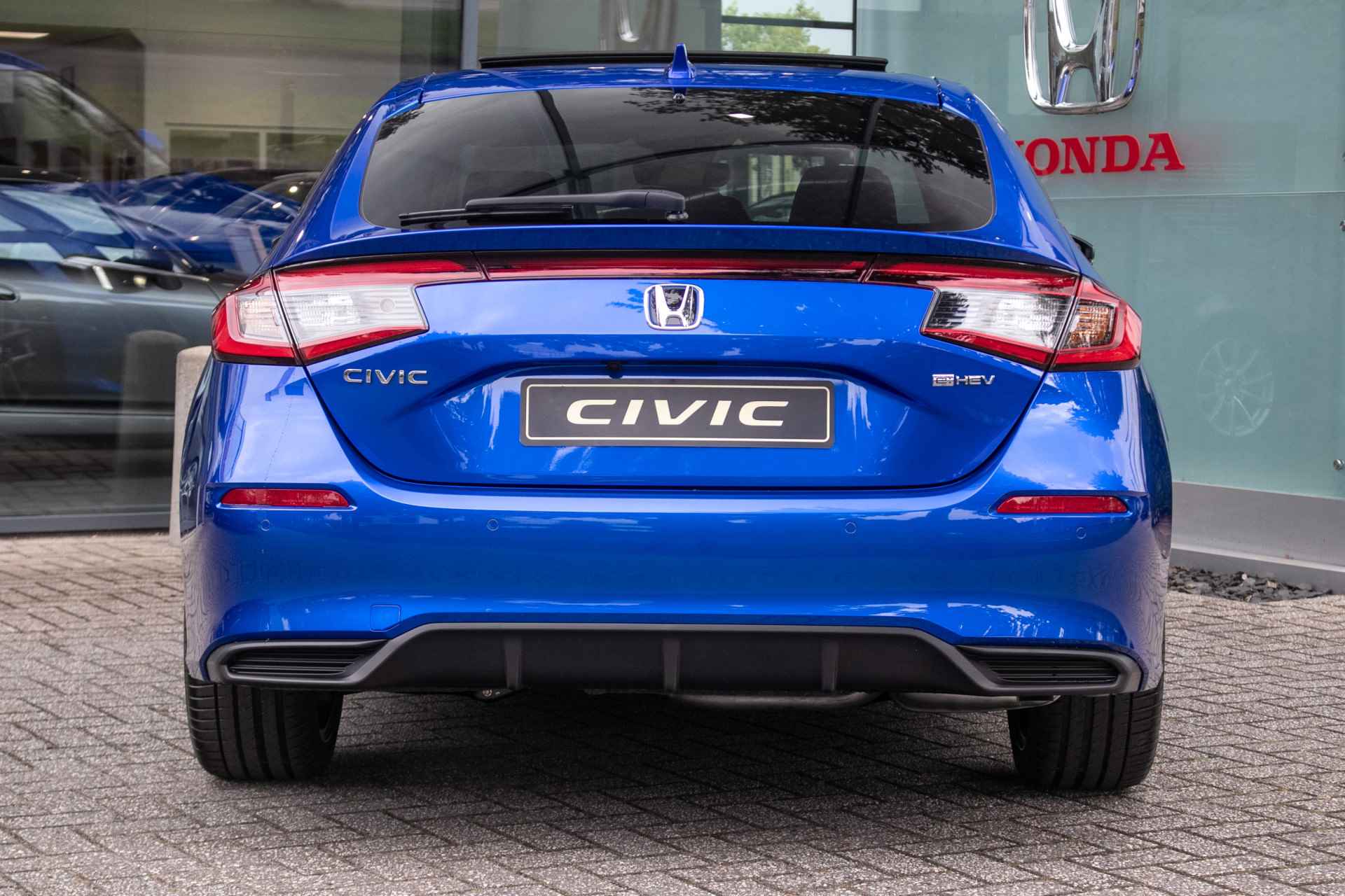 Honda Civic 2.0 e:HEV Advance - Consumentenprijs rklr | Honda Sensing | leder | schuif- k dak - 10/45