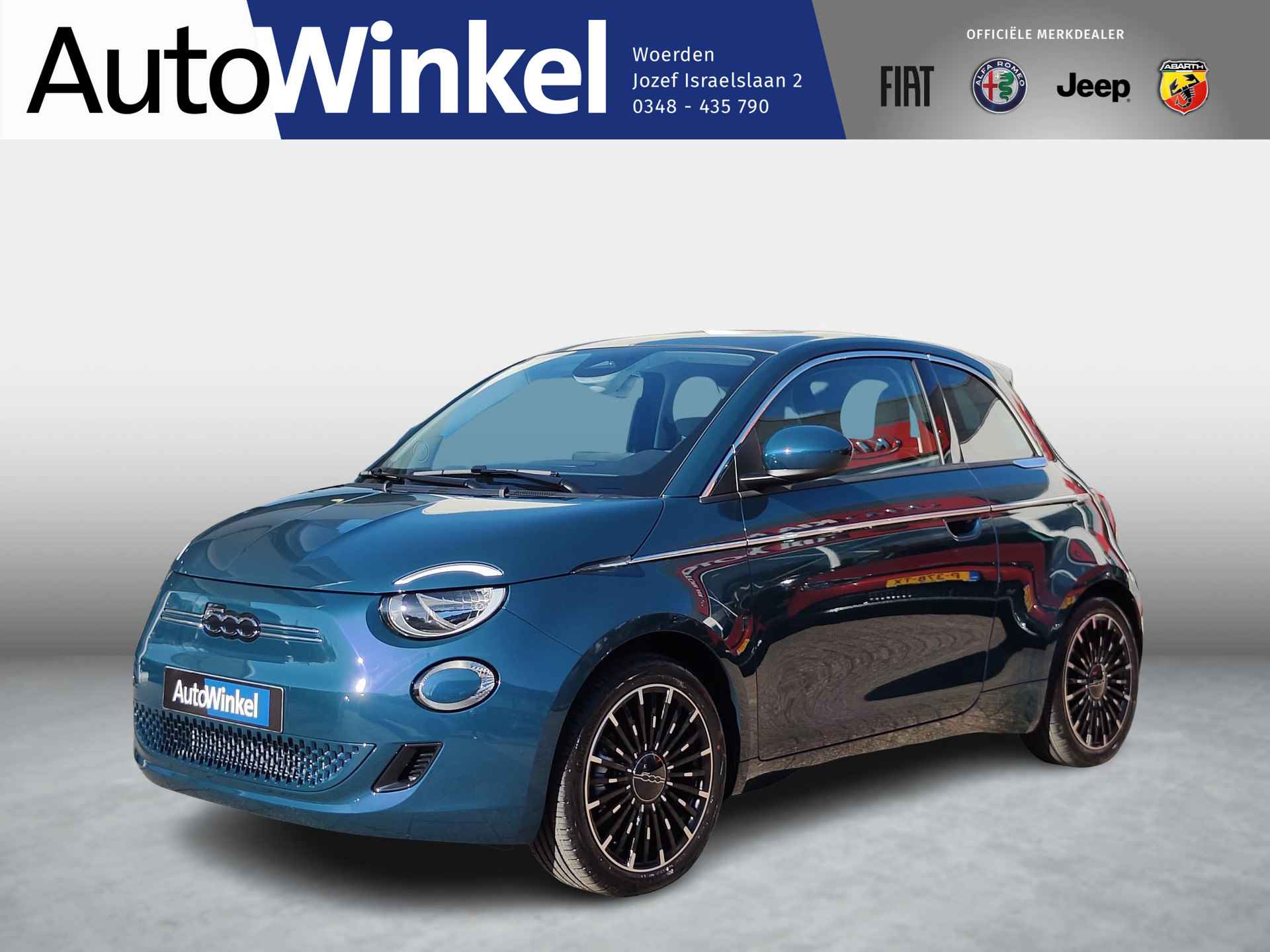 Fiat 500e Icon 42 kWh | Op voorraad | Winter Pack | 17" |  Style Pack | Pano dak | € 2.000,- Subsidie SEPP - 1/18