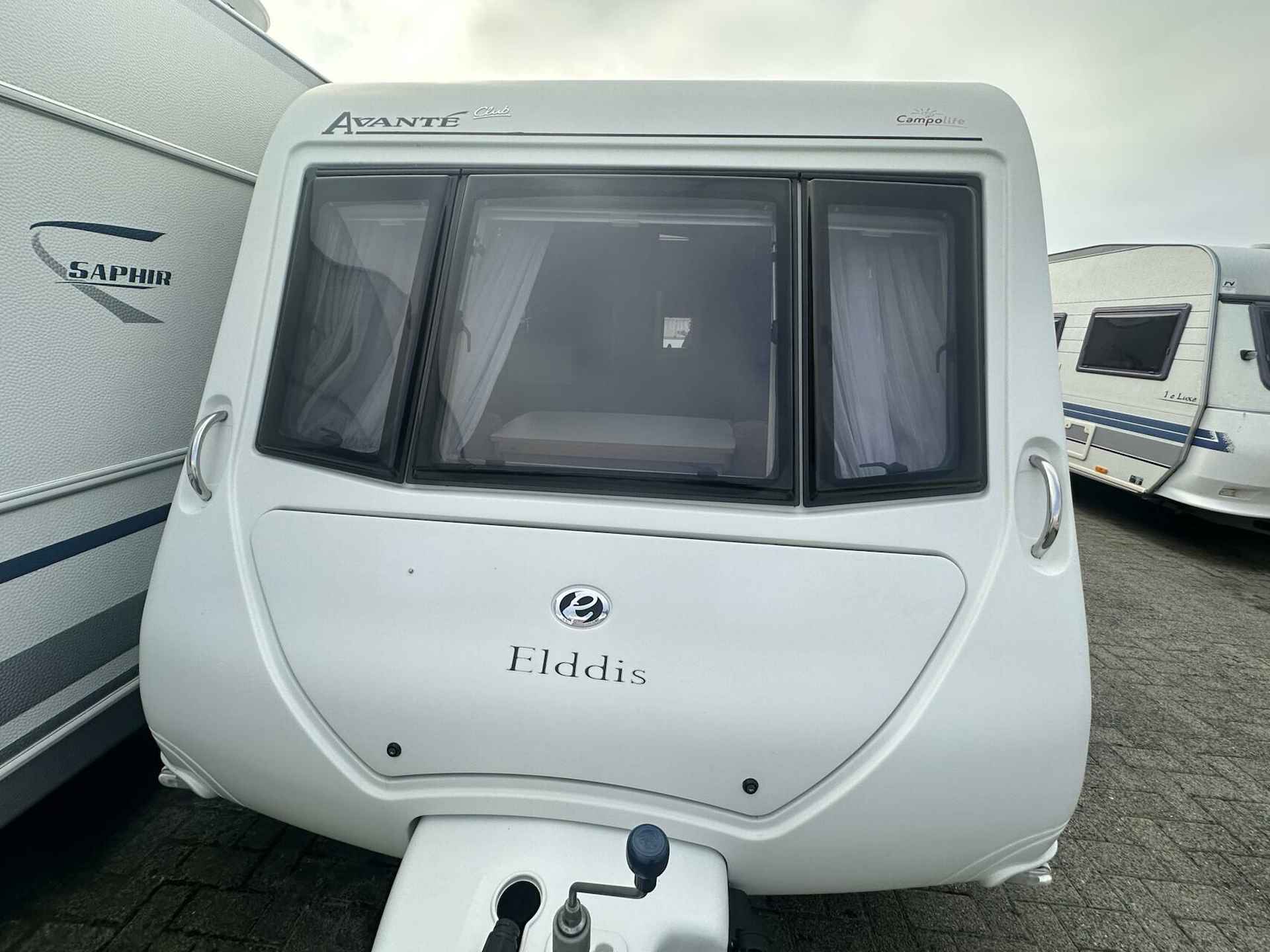 ELDDIS AVANTE 462 ENKELE BEDDEN + VOORTENT + MOVER + DOUCHE - 4/20