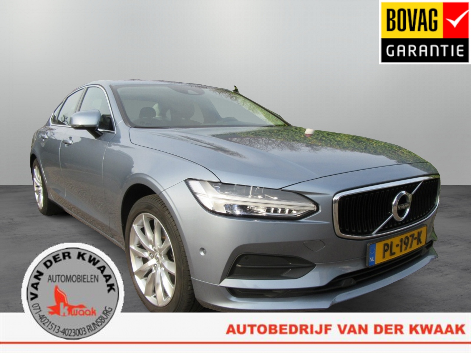 Volvo S90 2.0 T5 | PILOT ASSIST | LEER | CAMERA ACHTER | ACC | BLISS | DAB bij viaBOVAG.nl
