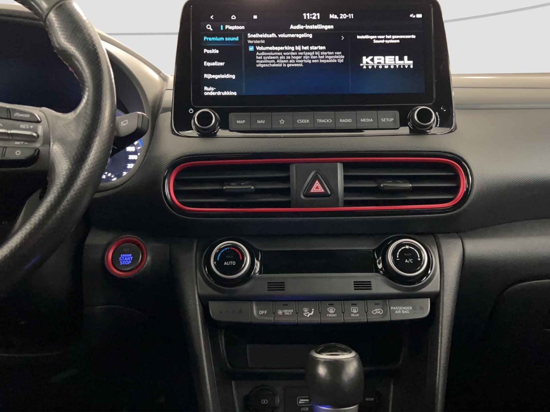 Hyundai KONA 1.6 GDI HEV Premium | leder | navi | stoel/stuurverwarmbaar | krell audio! - 18/39