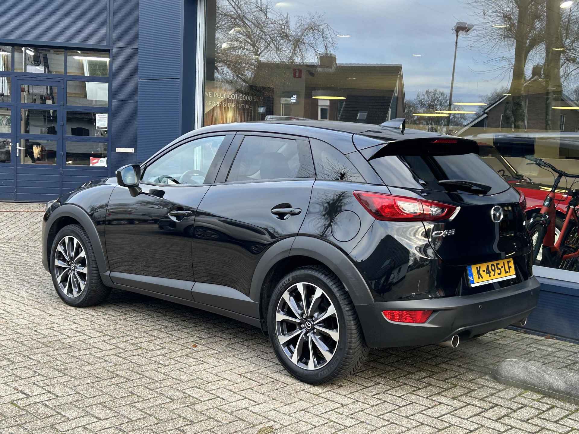 Mazda CX-3 2.0 SkyActiv-G 121 Sportive All Season banden | Navigatie | Lederen bekleding | Parkeersensoren | Lichtmetalen velgen | Stoelverwarming | DAB Radio - 2/48