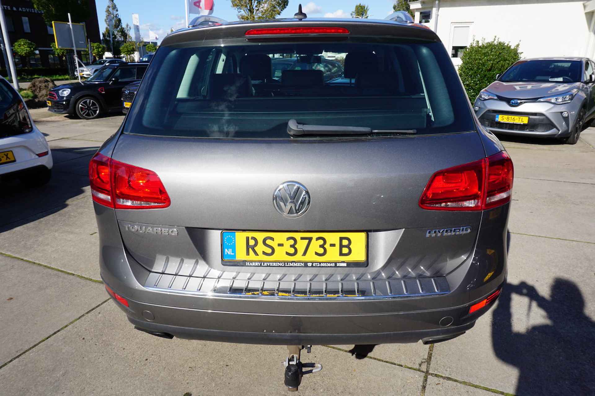 VOLKSWAGEN Touareg 3.0 V6 TSI 380pk Hybrid 8-tiptronic Highline Leer Navigatie - 4/24