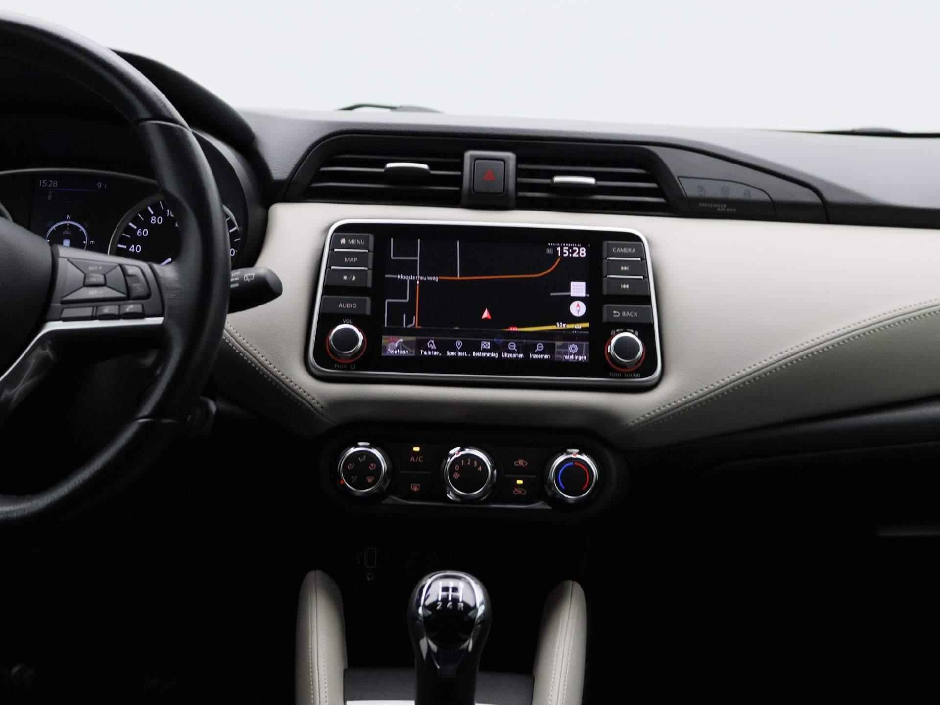 Nissan Micra 1.0 IG-T N-Connecta |Parkeersensoren achter met Camera| Navigatie| Cruise Control| Elek. inklapbare buitenspiegels| - 9/30