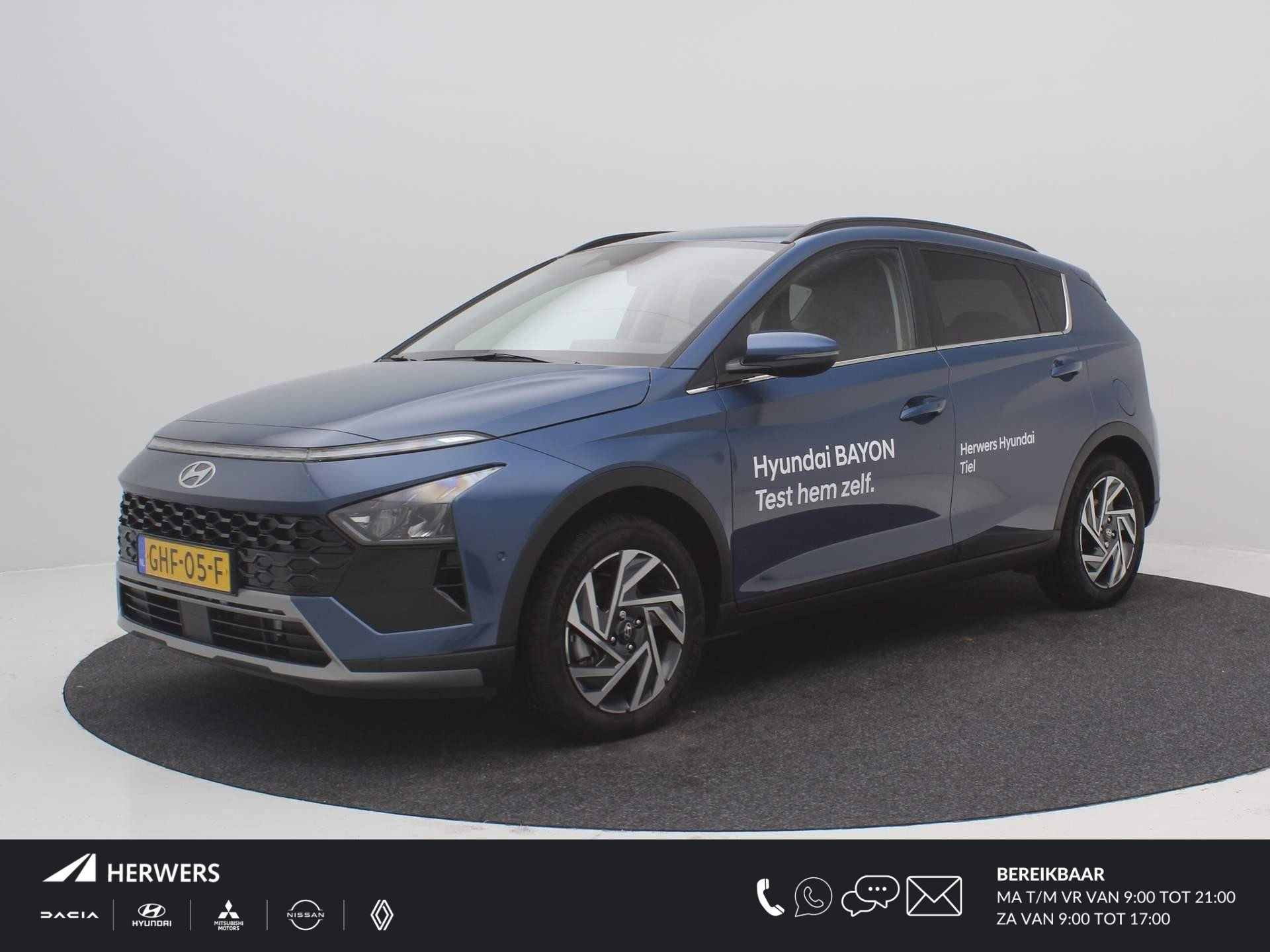 Hyundai Bayon 1.0 T-GDI Premium Sky / Navigatie / Nieuw model / LMV / Full LED lampen / Schuif-kanteldak / Cruise Control / Airco Climate control /