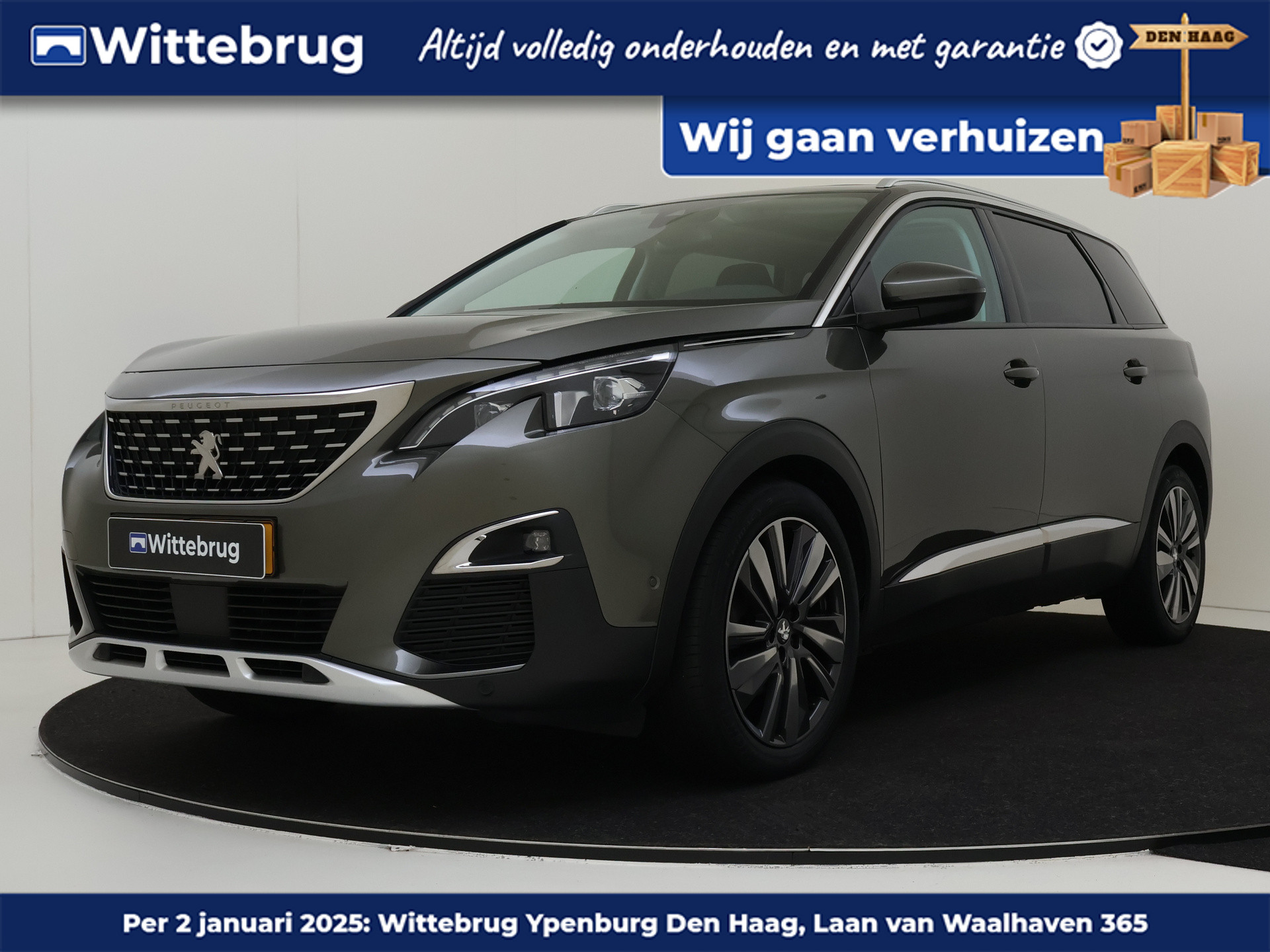 Peugeot 5008 1.2 PureTech Blue Lease Premium 130 pk | Navigatie | Panoramadak | Leder | Climate Control